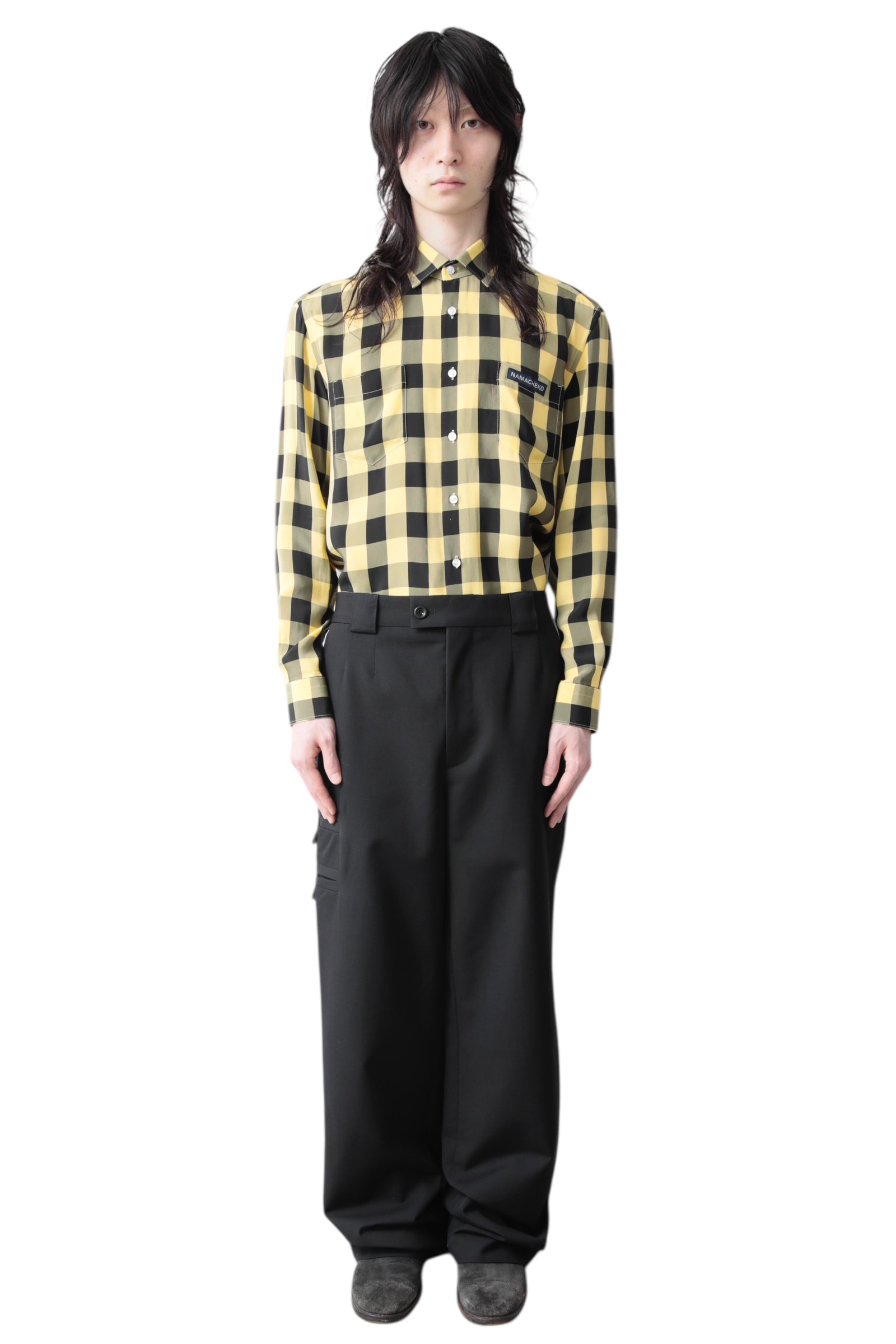 パンツ namacheko landau trouser 21ss NAMACHEKO HELMUTH TROUSER – THE ELEPHANT