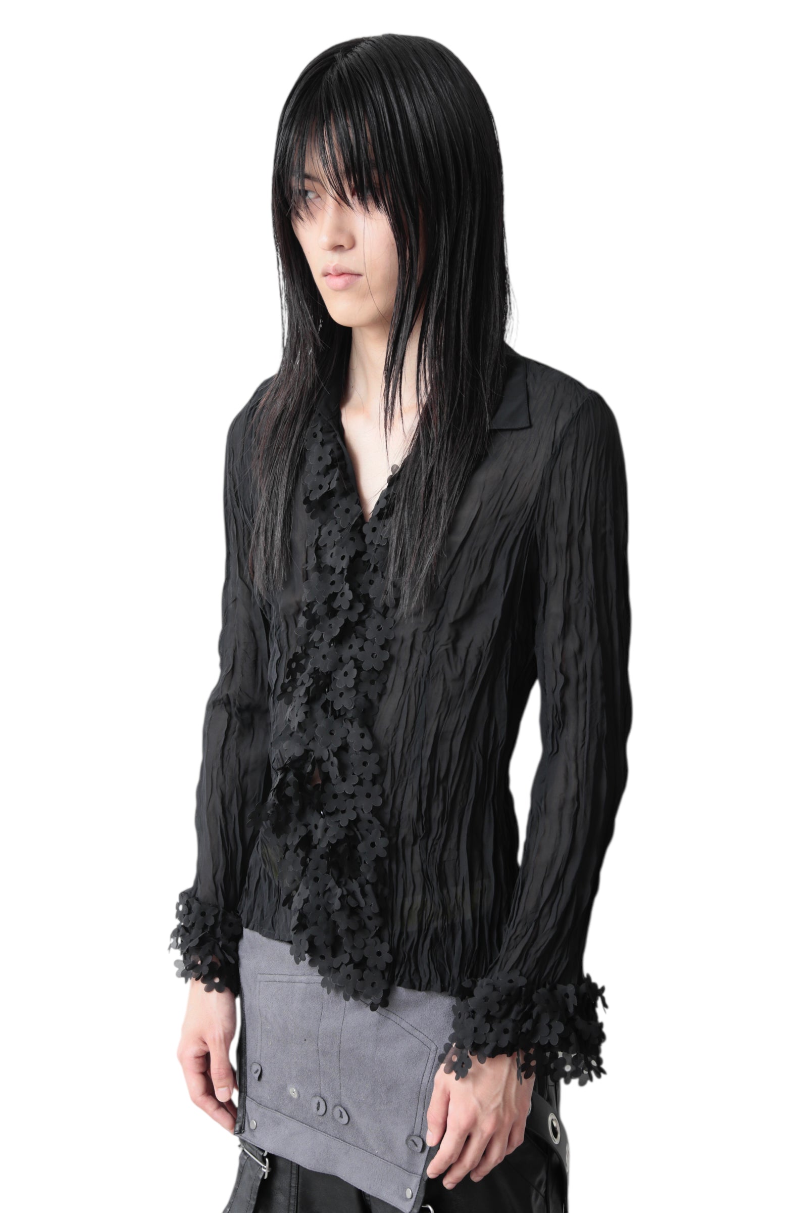 MULTI FLOWER DOCKING SHIRT