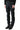 SIDE ZIP KNEE PATCH STRAIGHT PANTS