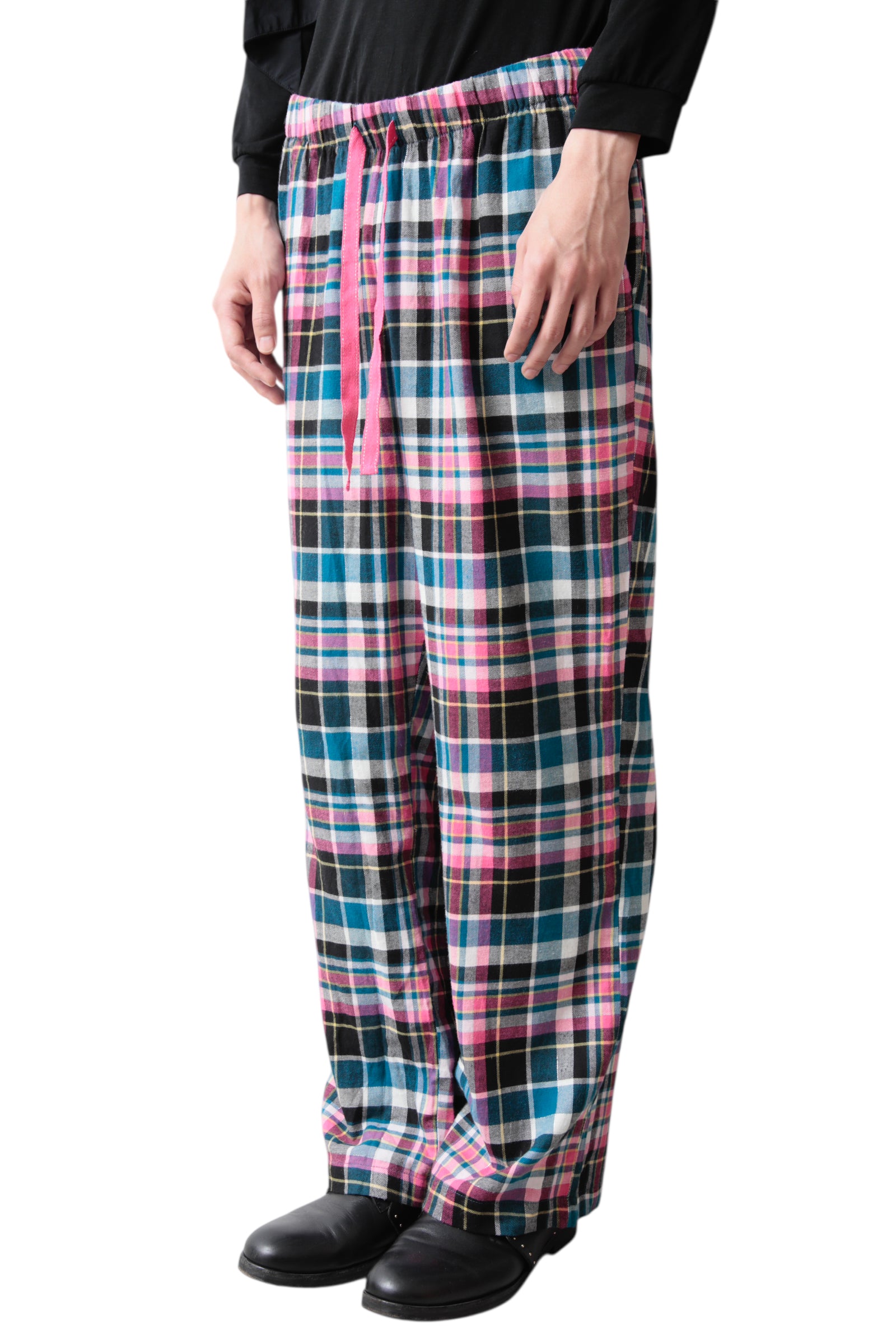 VIVID TARTAN CHECK PAJAMA PANTS