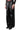 STUDDED GLOSSY WIDE EASY PANTS