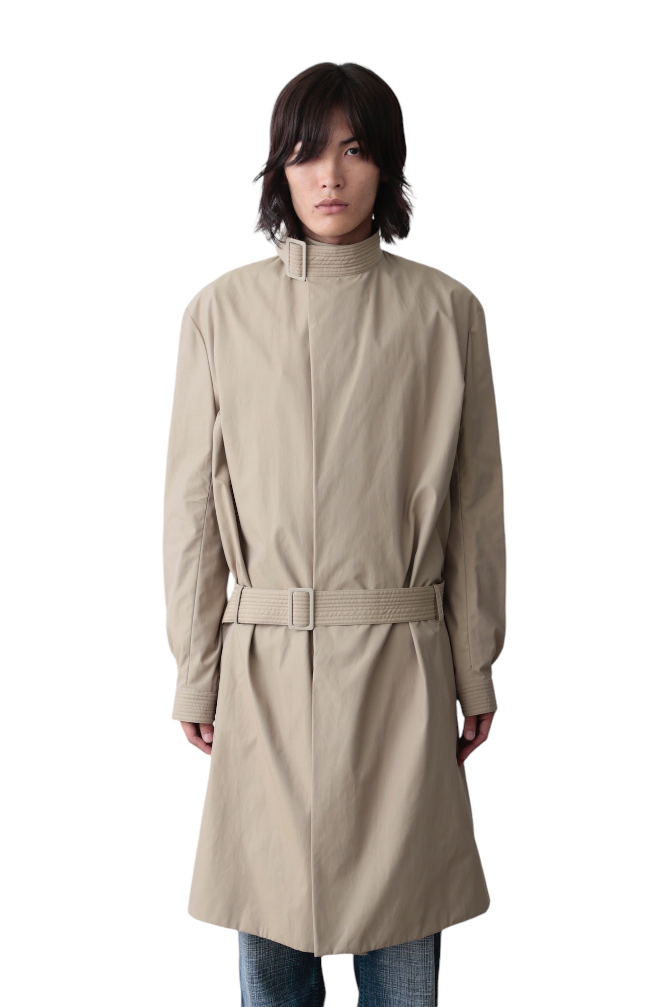 J.W ANDERSON HIGH NECK TRENCH COAT