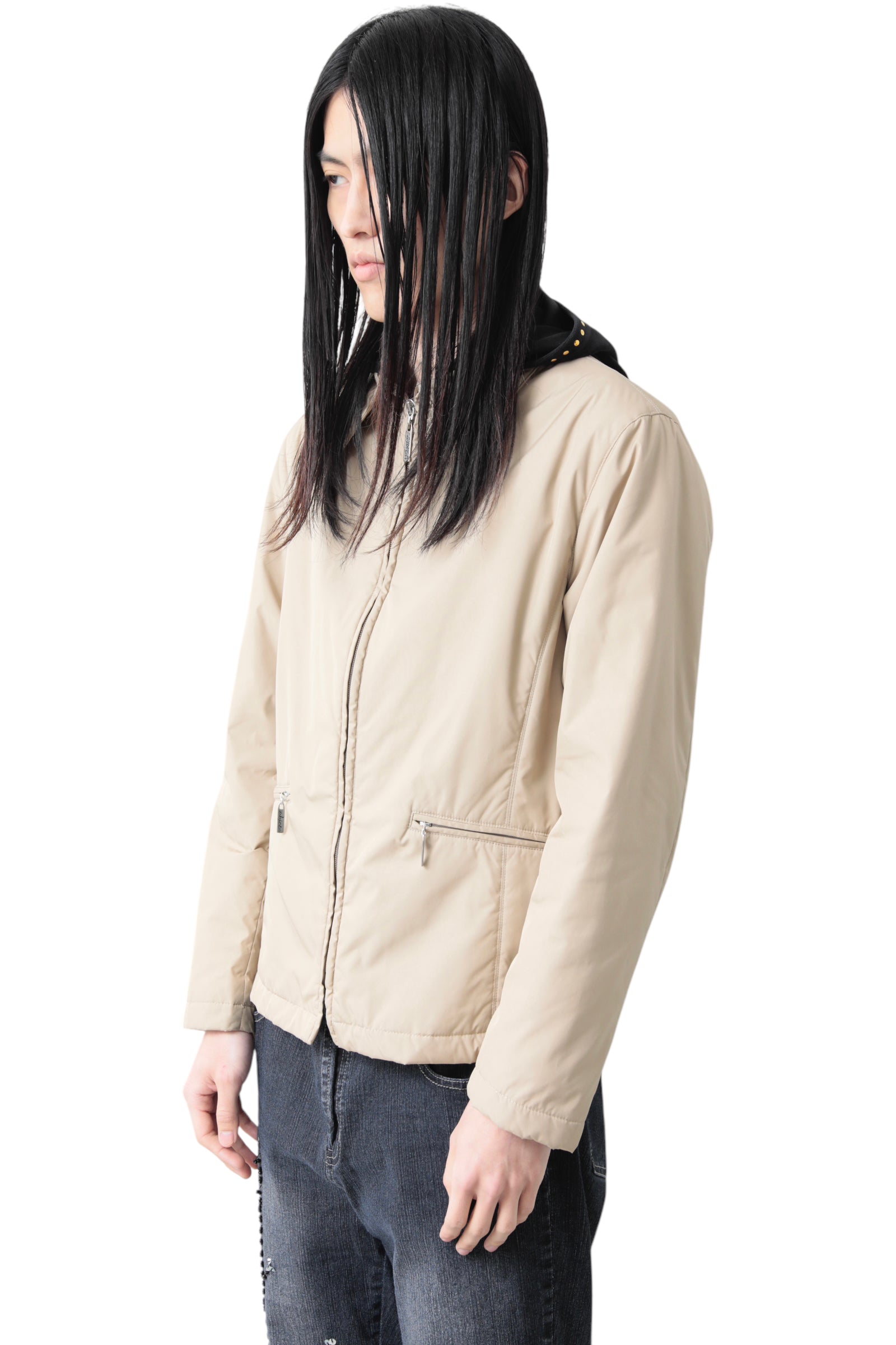 JEAN PAUL GAULTIER HOMME CLASSIC ZIP UP PUFFER BLOUSON