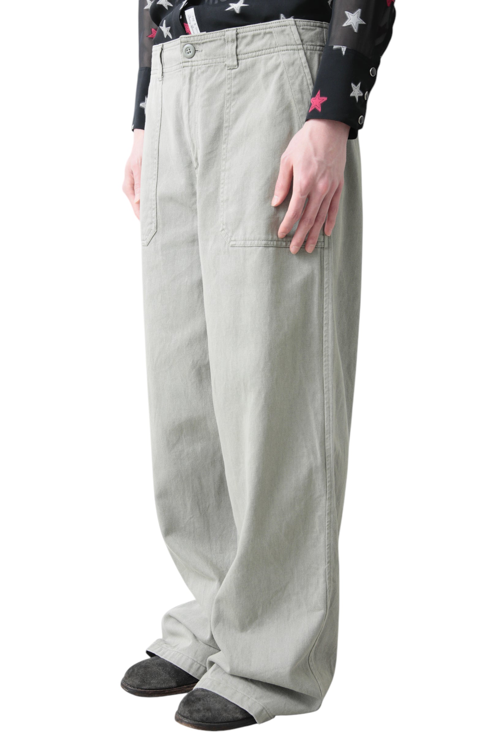 FADED BAGGY CHINO PANTS