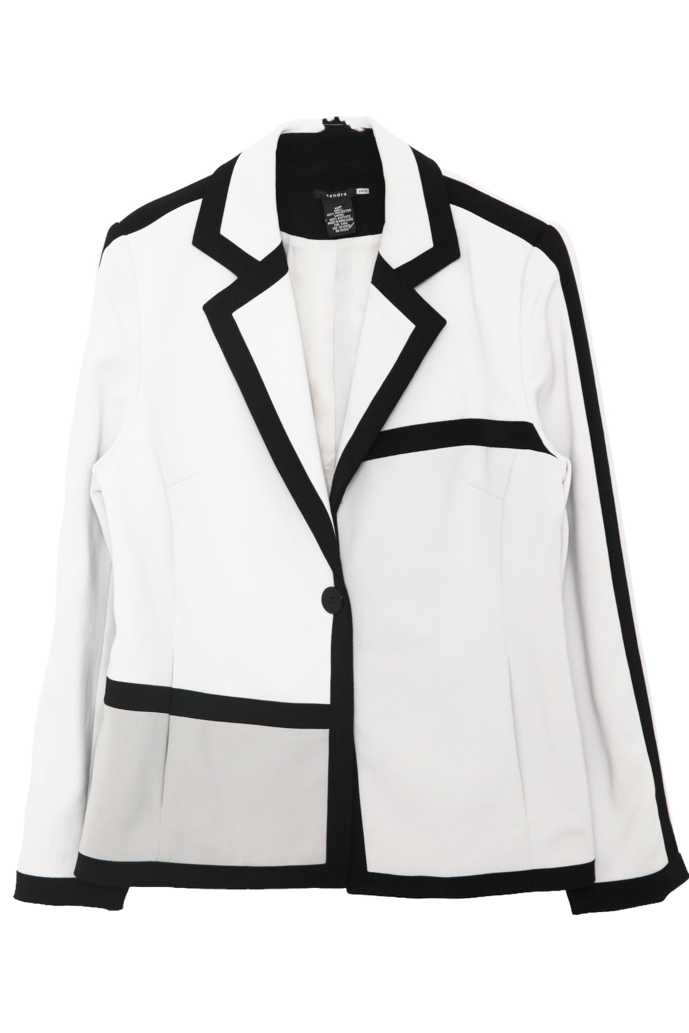 BICOLOR TAILORED JACKET