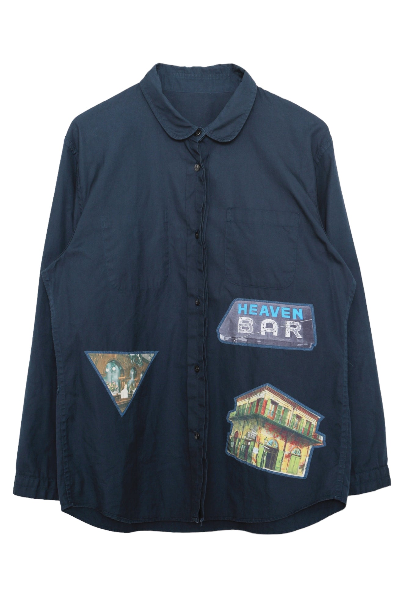 UNDERCOVER REVERSIBLE PATCHWORK SHIRT