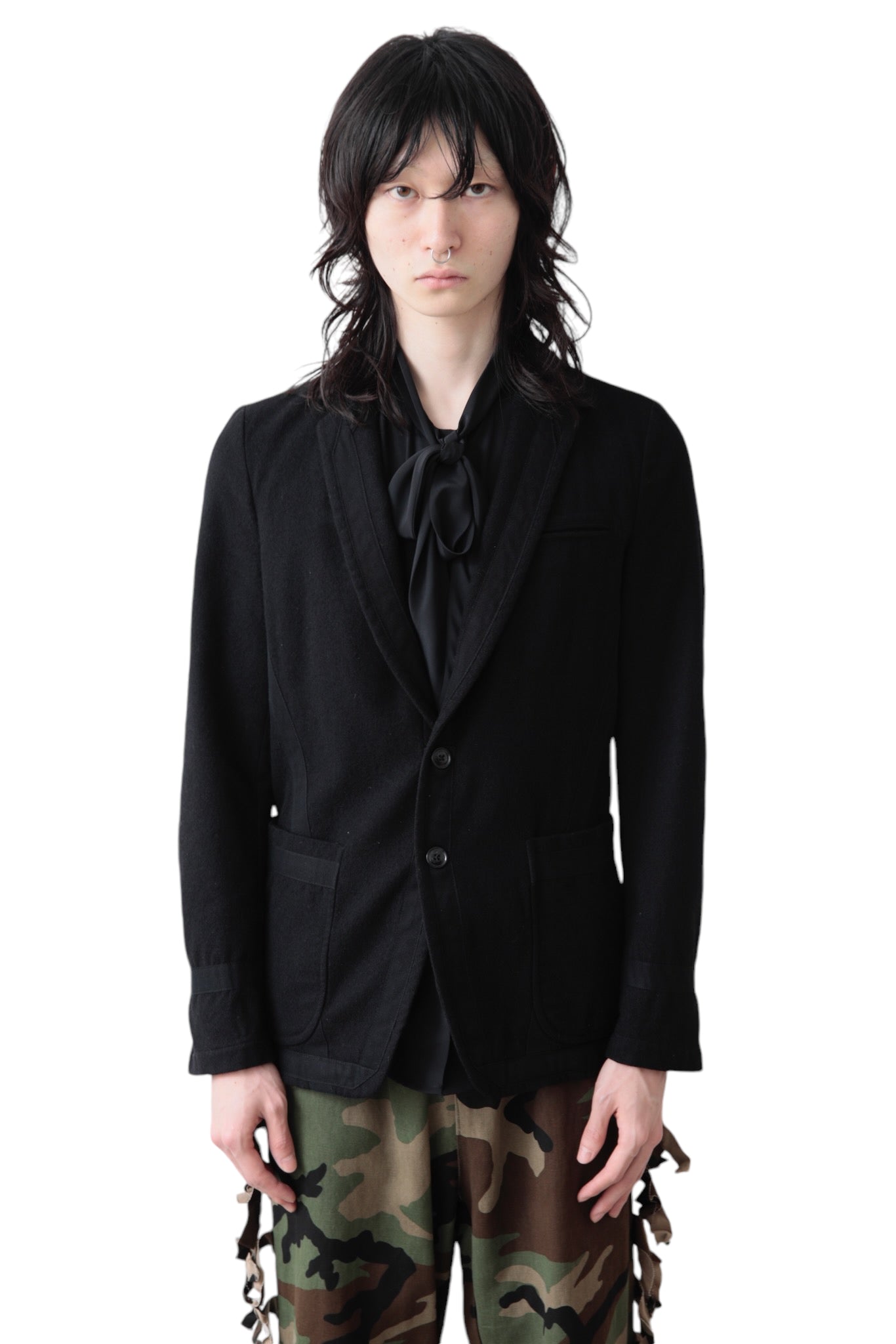 DRIES VAN NOTEN SWITCHING CLASSIC TAILORED JACKET