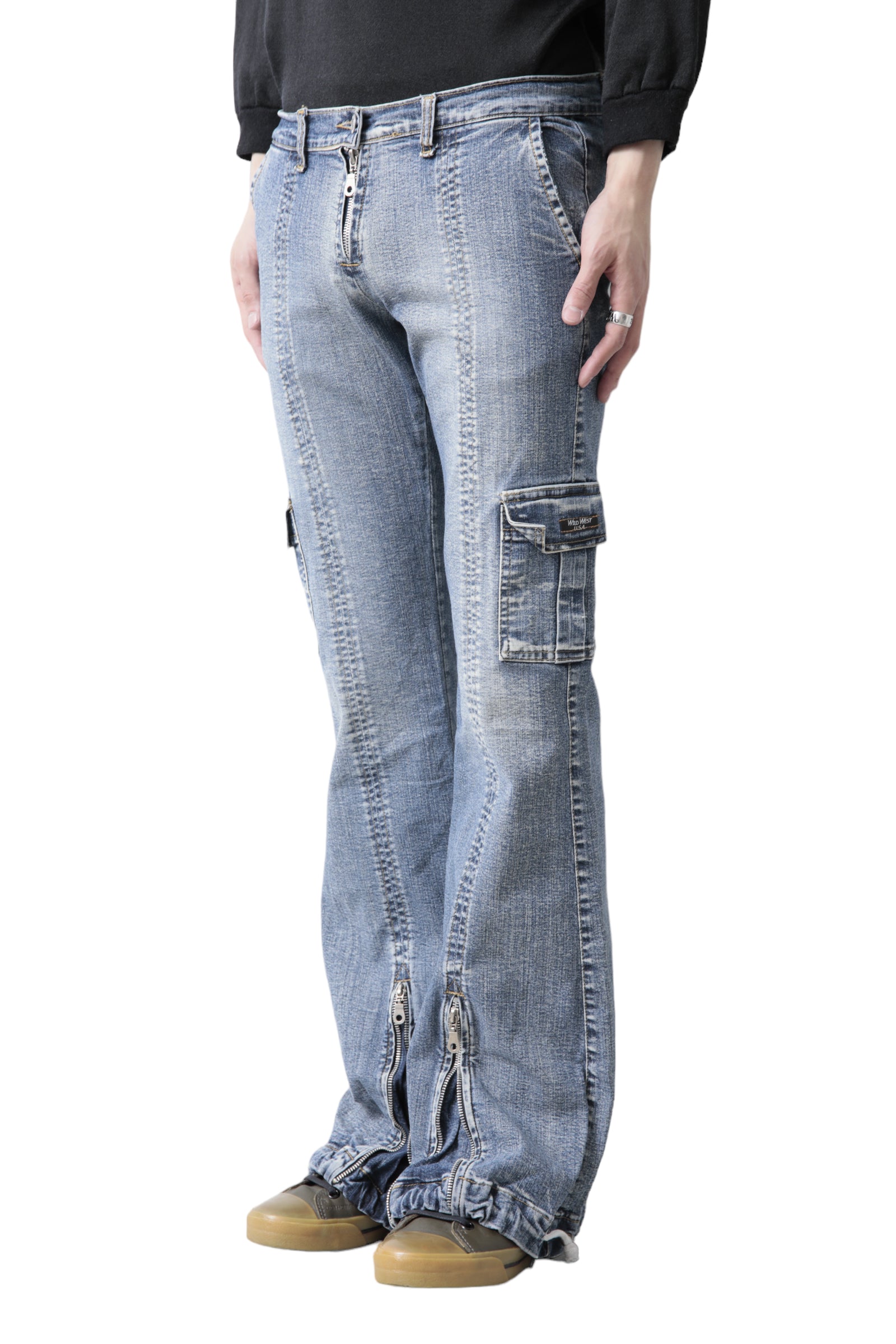 2WAY CARGO DENIM PANTS