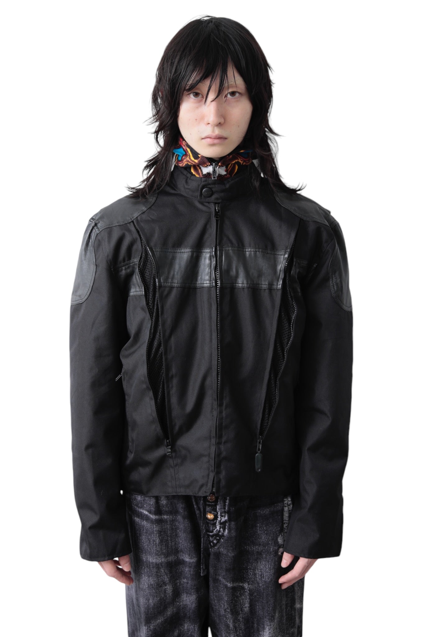 GIMMICK SWITCHING MOTO BLOUSON