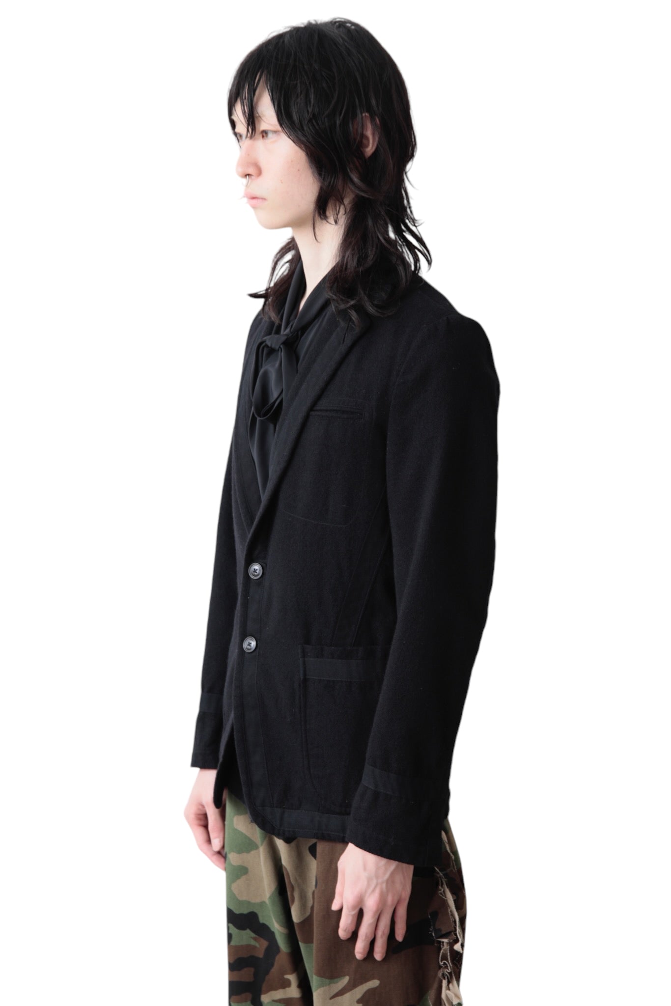 DRIES VAN NOTEN SWITCHING CLASSIC TAILORED JACKET