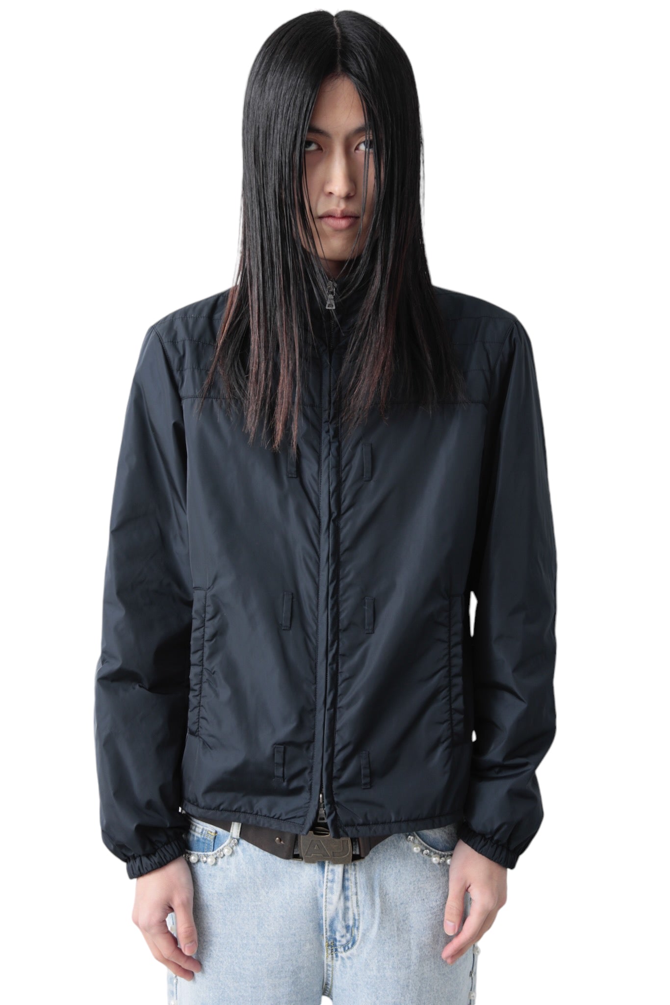 2000s PRADA ZIP UP NYLON BLOUSON