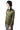 HAIDER ACKERMANN NO COLLAR MILITARY SILK SHIRT