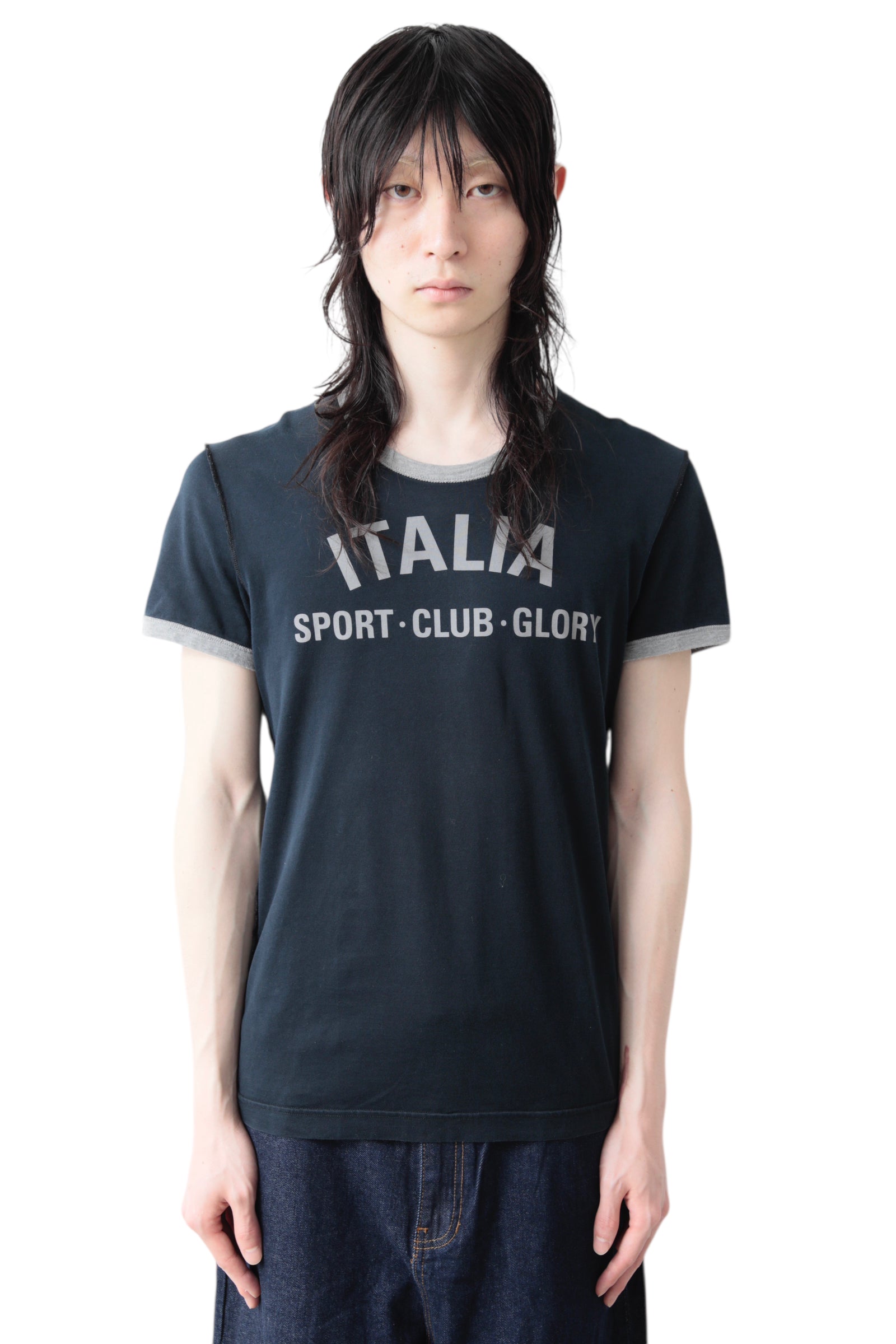DOLCE&GABBANA "ITALIA" RINGER T-SHIRT