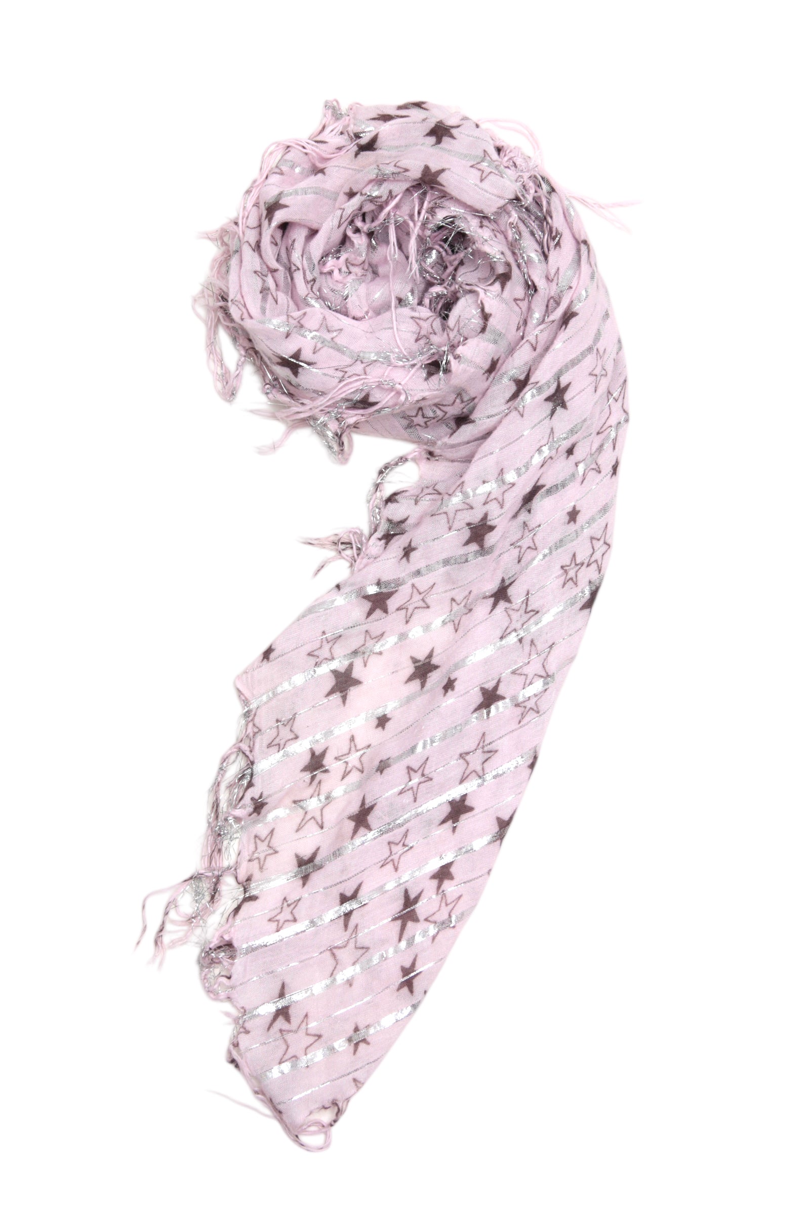 FRINGE STAR LAME STOLE