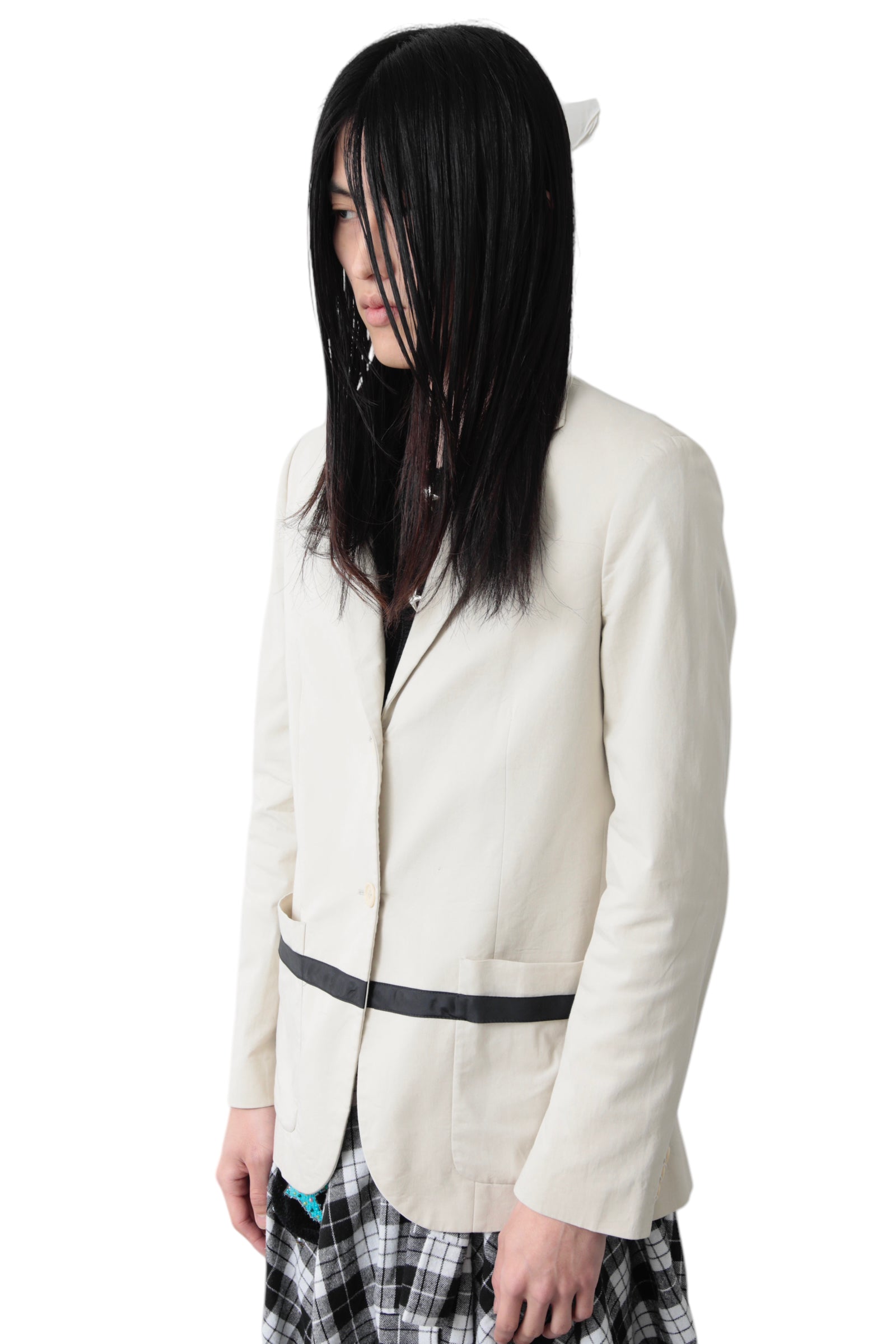 EARLY 2000s HELMUT LANG COTTON TAILORED JACKET