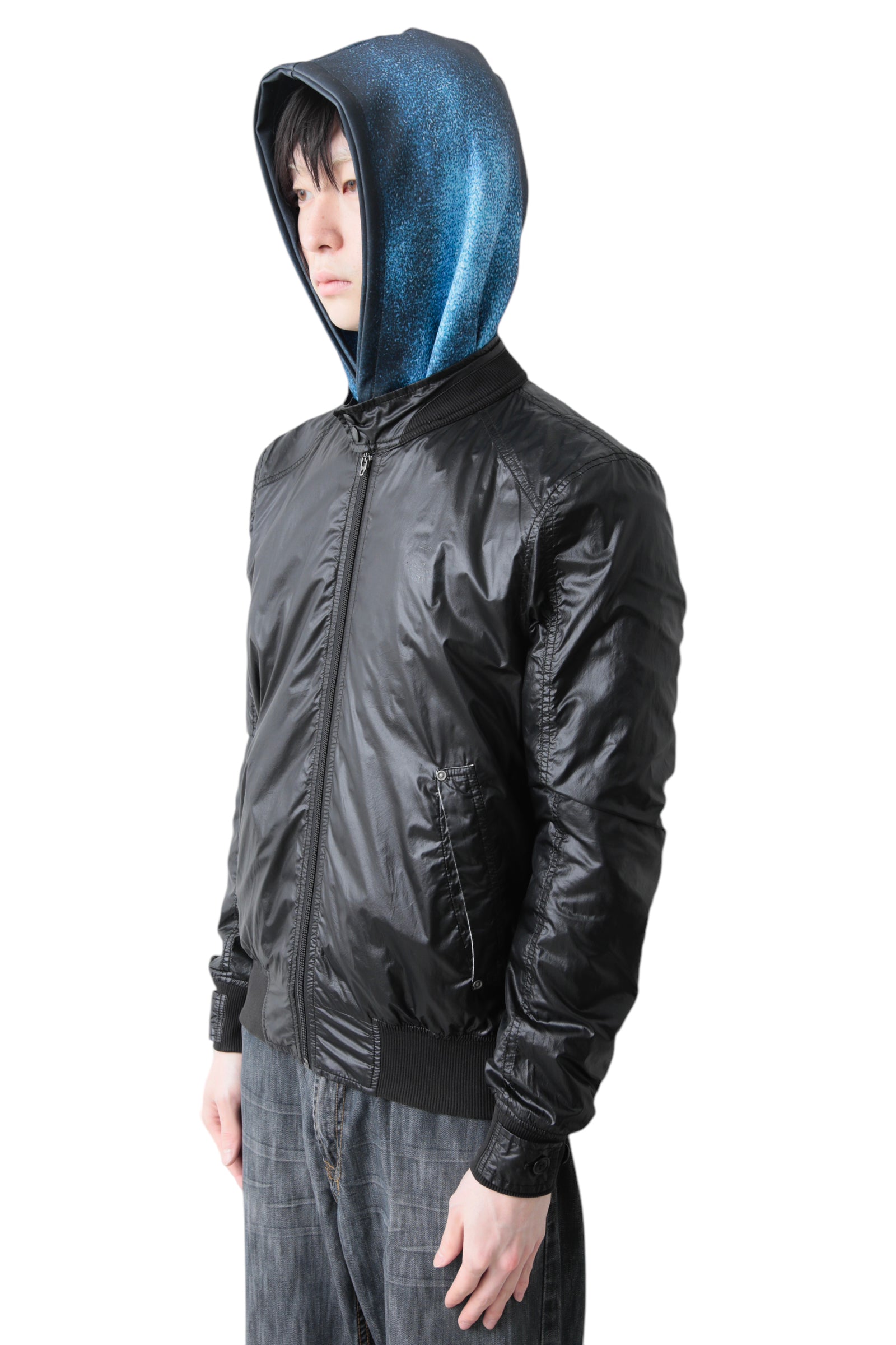 DIESEL NYLON BOMBER JACKET
