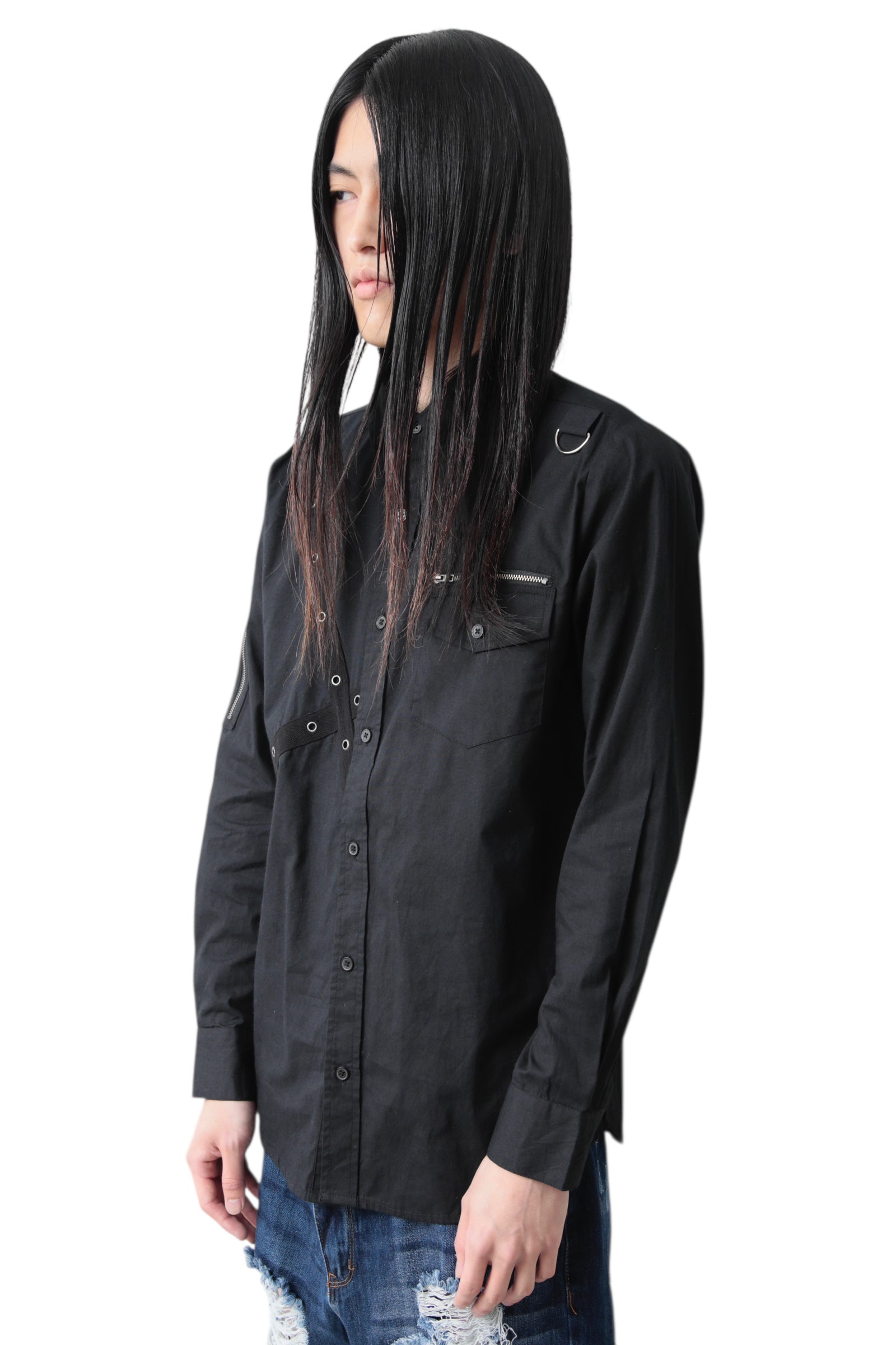 SWITCHING MILITARY SHIRT