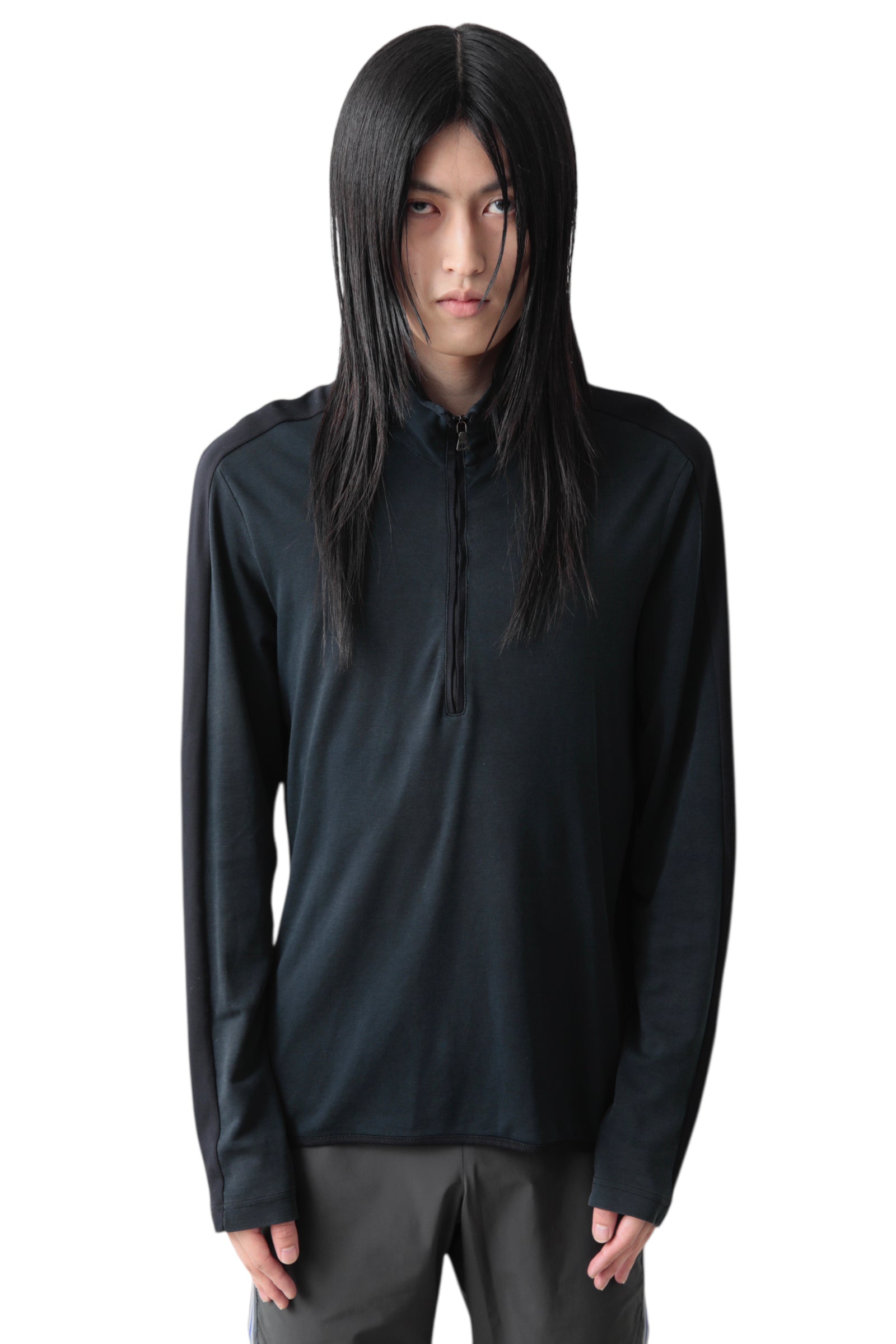 2006S PRADA SPORT SWITCHING HALF ZIP TOP