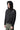 SWITCHING TEXTURE PULLOVER HOODIE