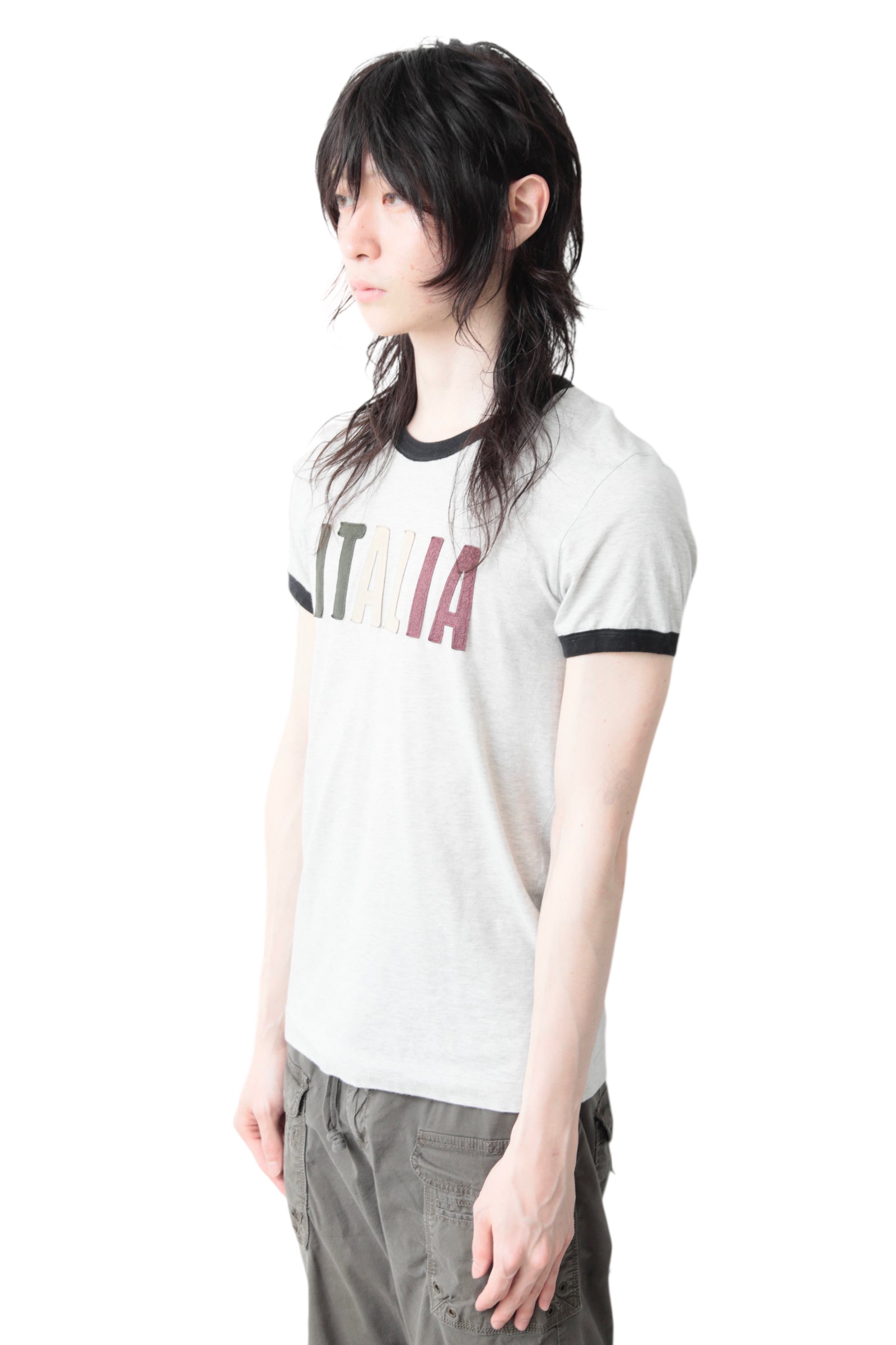 DOLCE&GABBANA "ITALIA" RINGER T-SHIRT