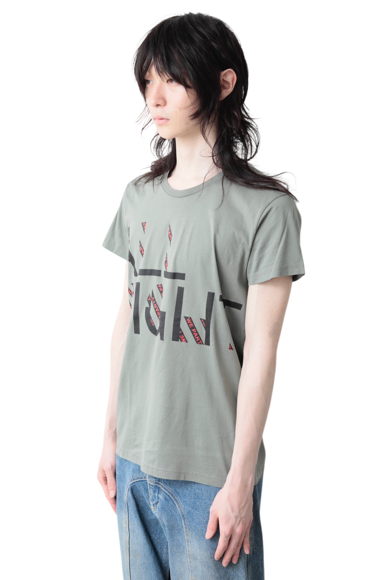 2010A/W DIOR HOMME "ALL NIGHT" GRAPHIC T-SHIRT