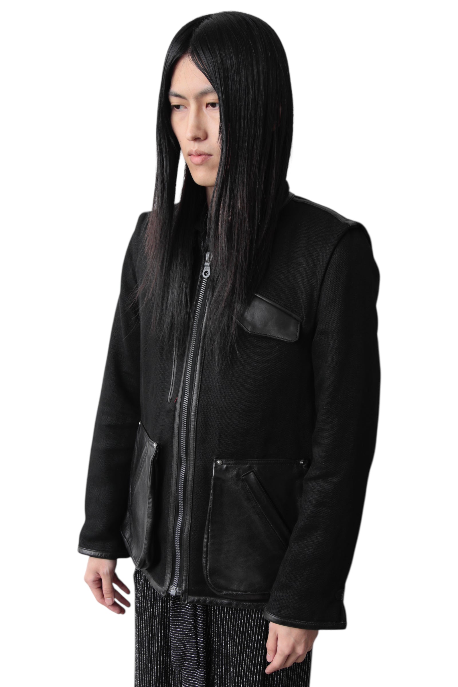 EARLY 2000s MIHARA YASUHIRO SWITCHING ZIP UP BLOUSON