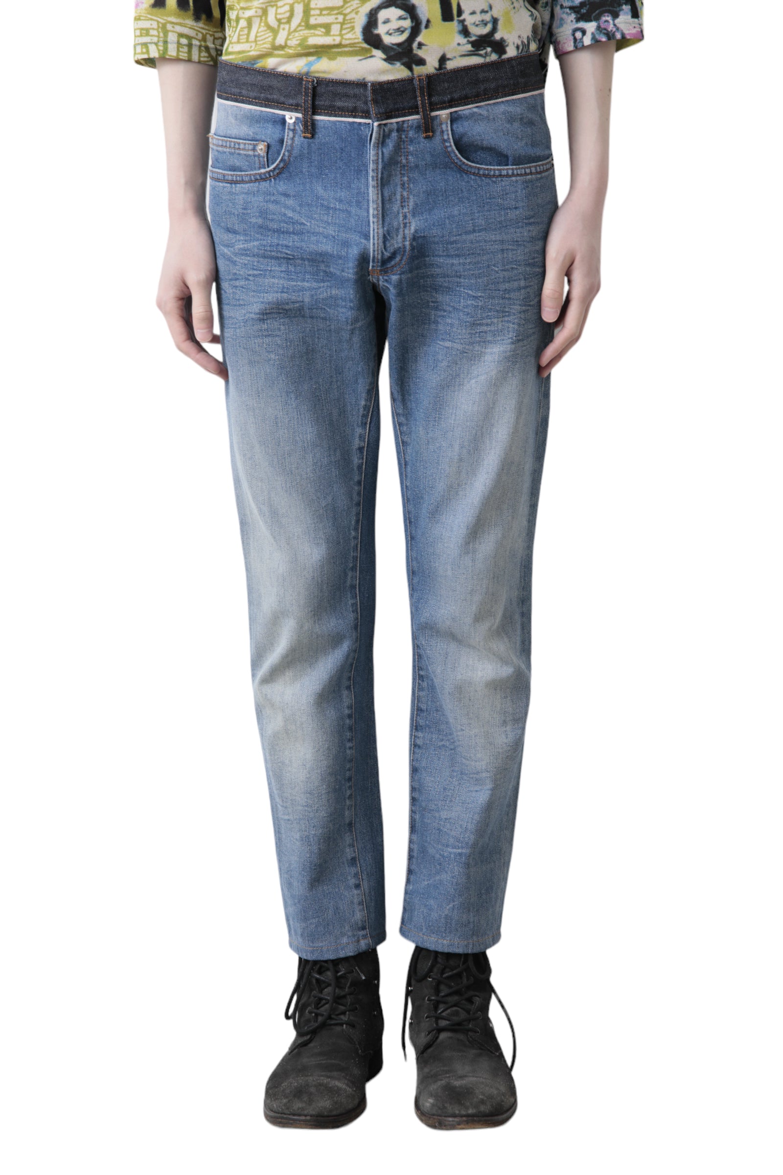 2010’s DIOR HOMME BICOLOR DENIM PANTS