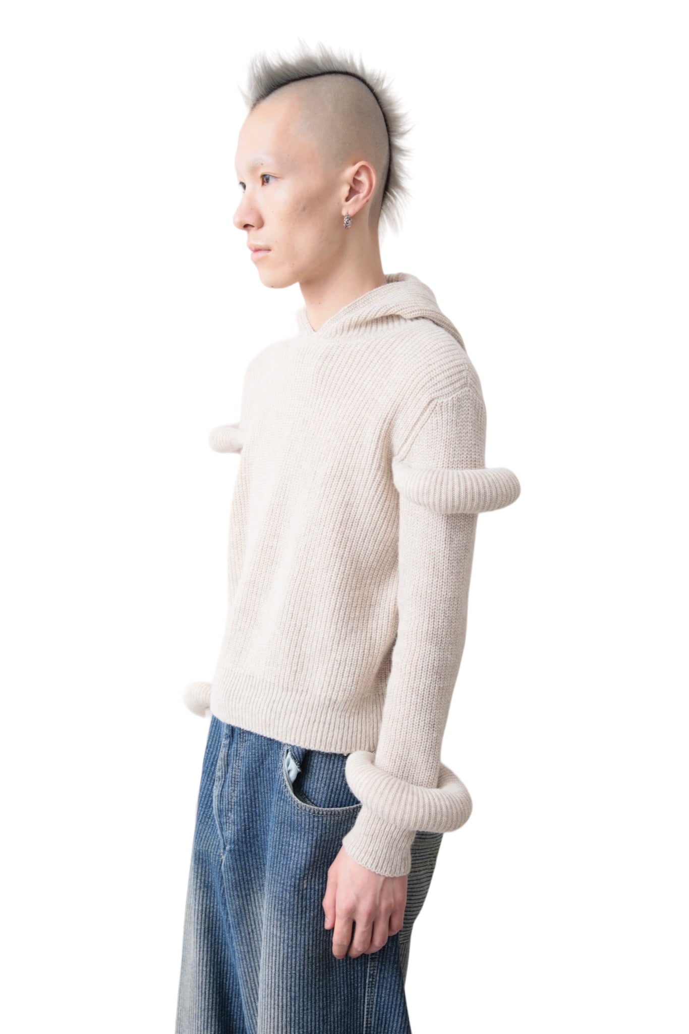 JW ANDERSON RING ARM HOODIE