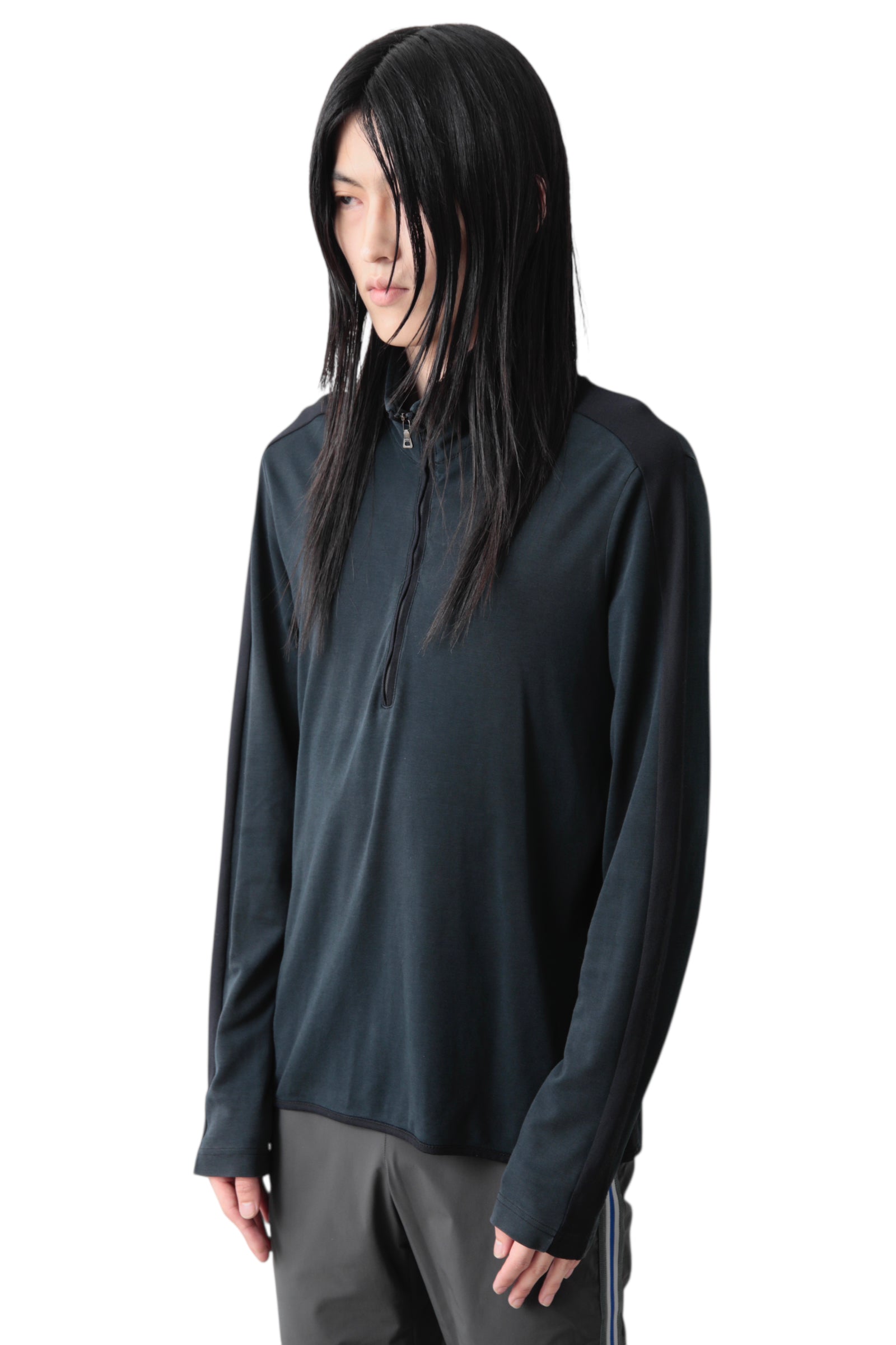 2006S PRADA SPORT SWITCHING HALF ZIP TOP