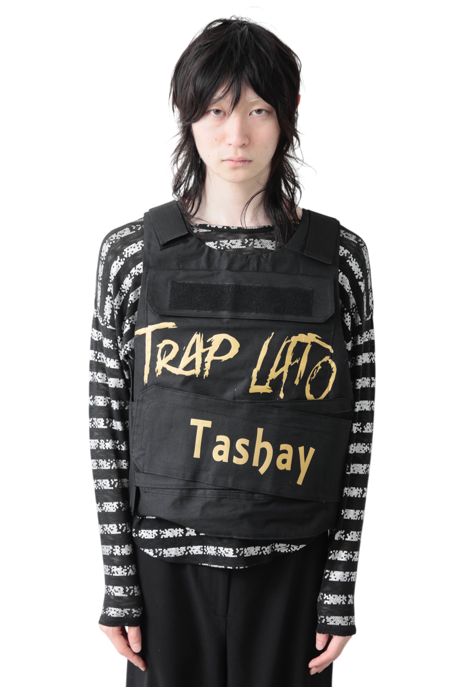 GRAFFITI MILITARY VEST
