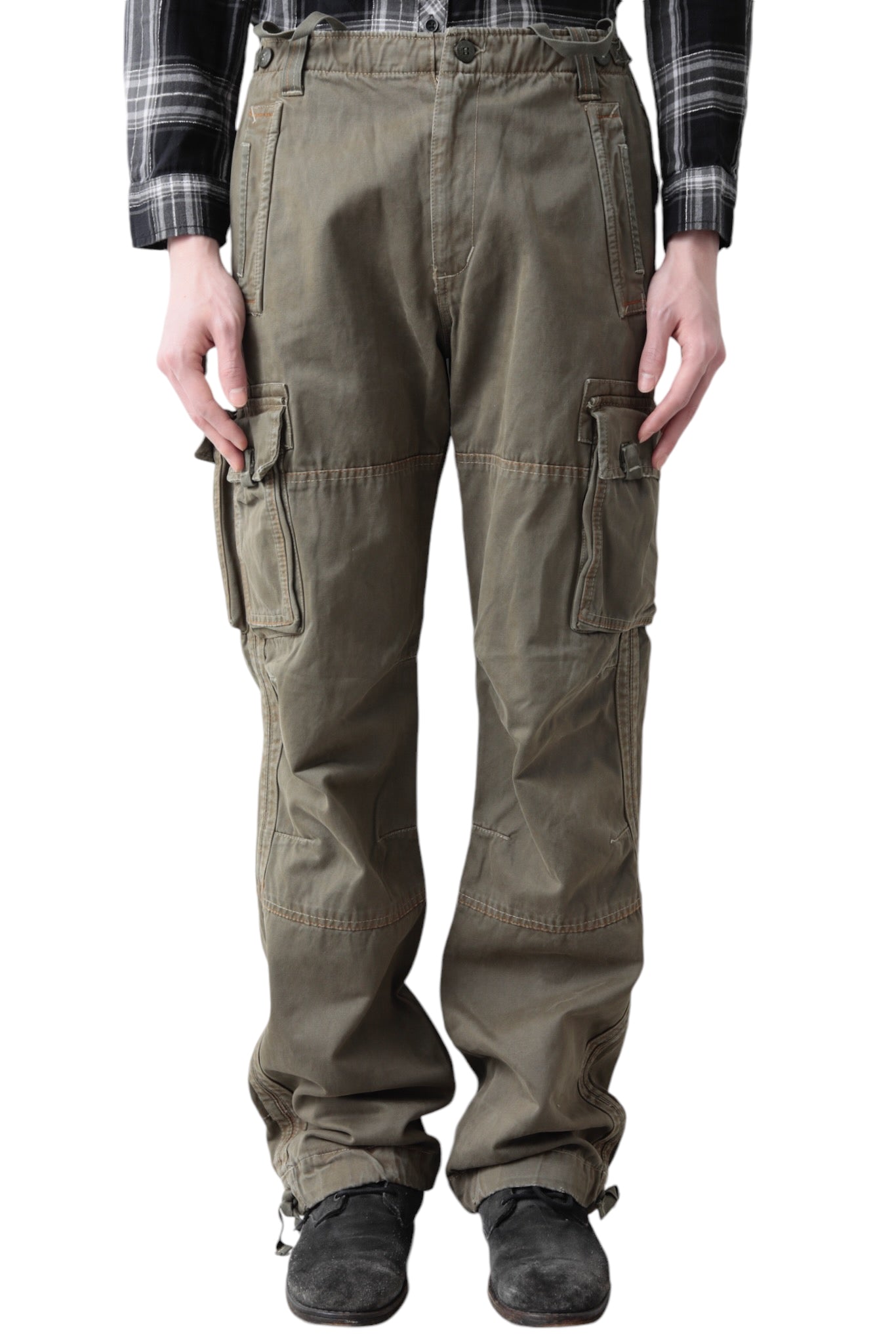 STRAIGHT CARGO PANTS