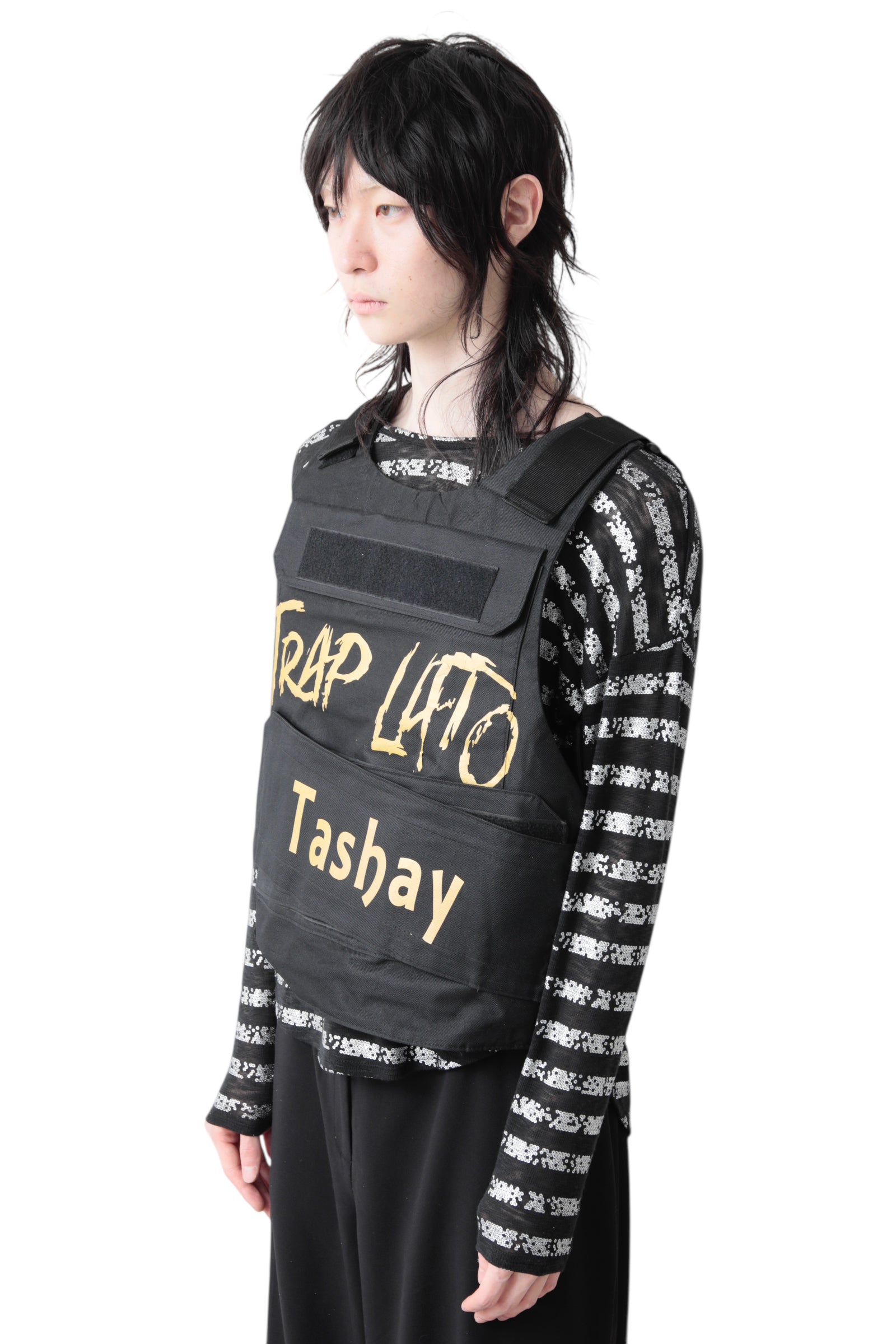 GRAFFITI MILITARY VEST