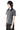 JEAN PAUL GAULTIER OBJECT LEATHER NECK STRIPE T-SHIRT