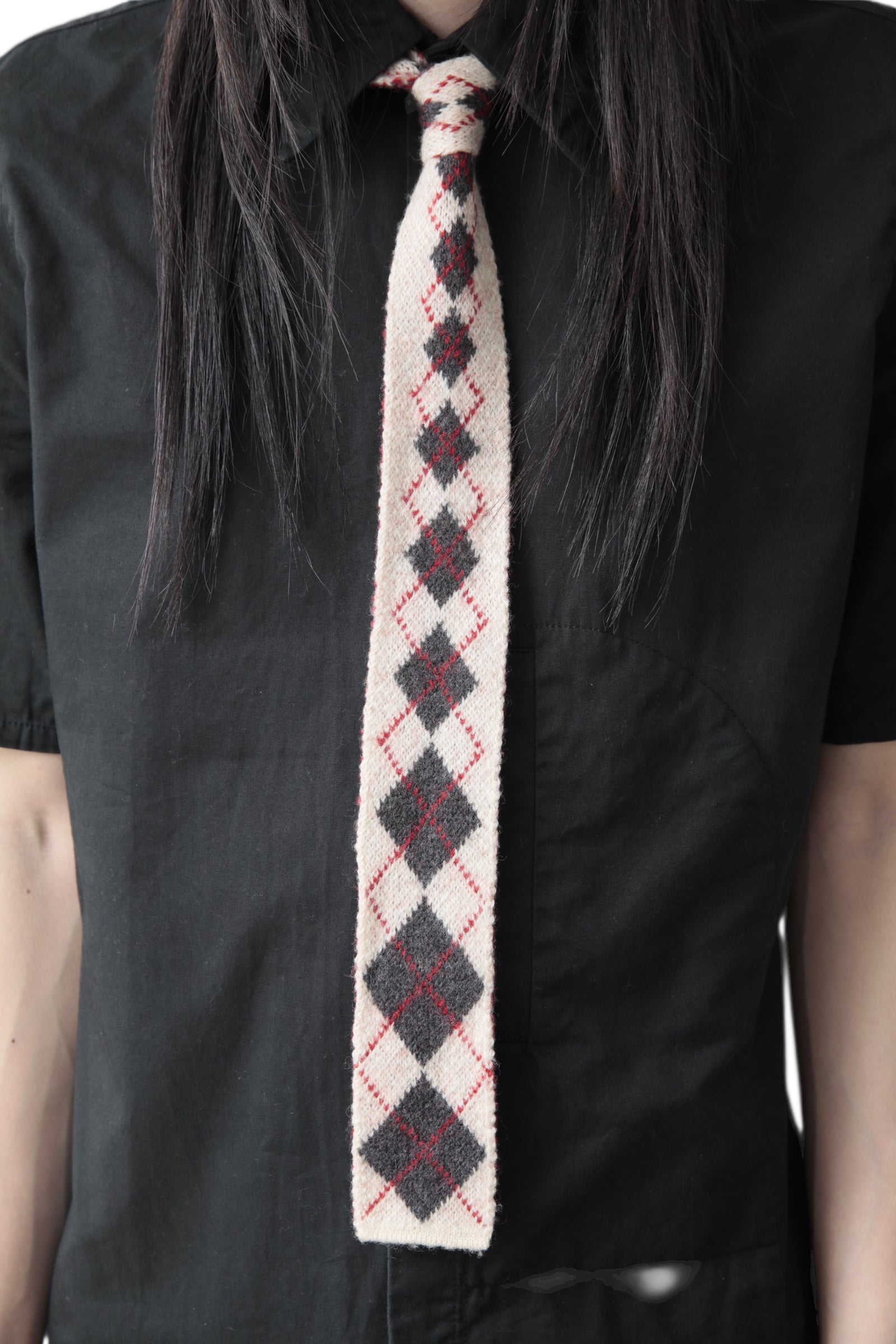 JEAN PAUL GAULTIER ARGYLE TIE