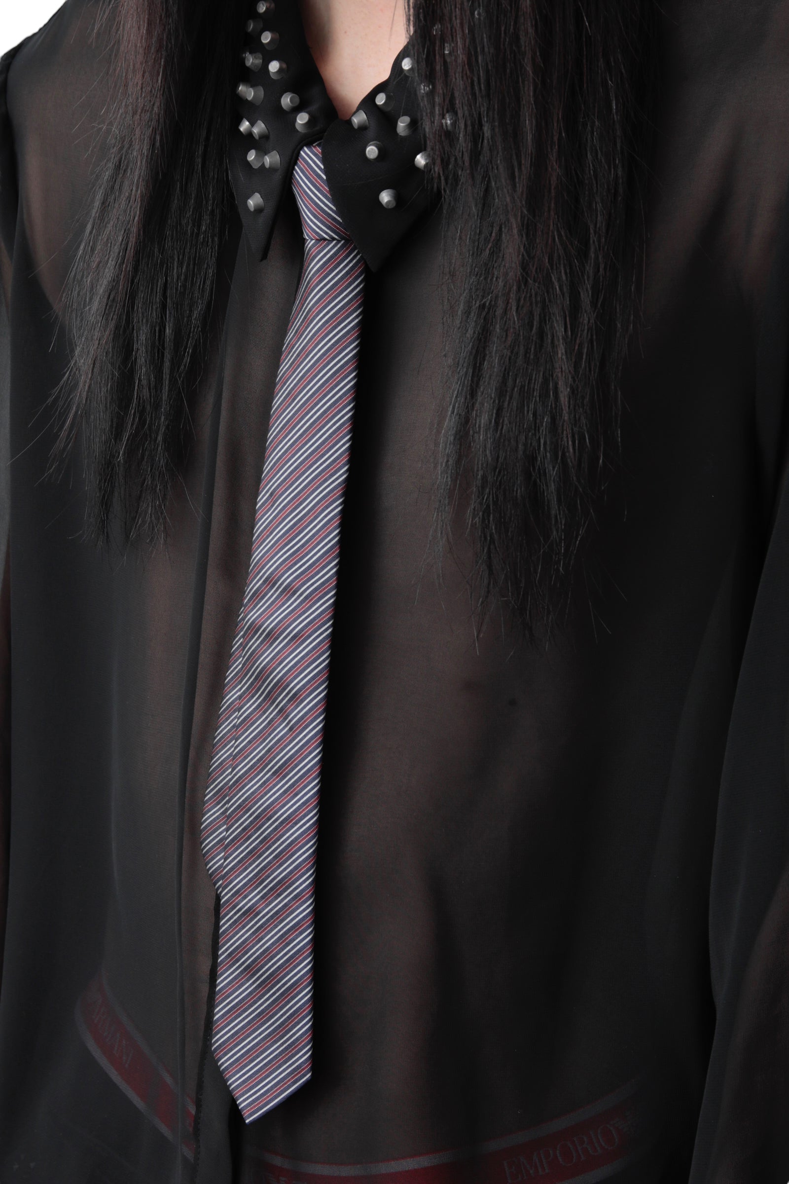 DIOR HOMME REGIMENTAL NARROW TIE
