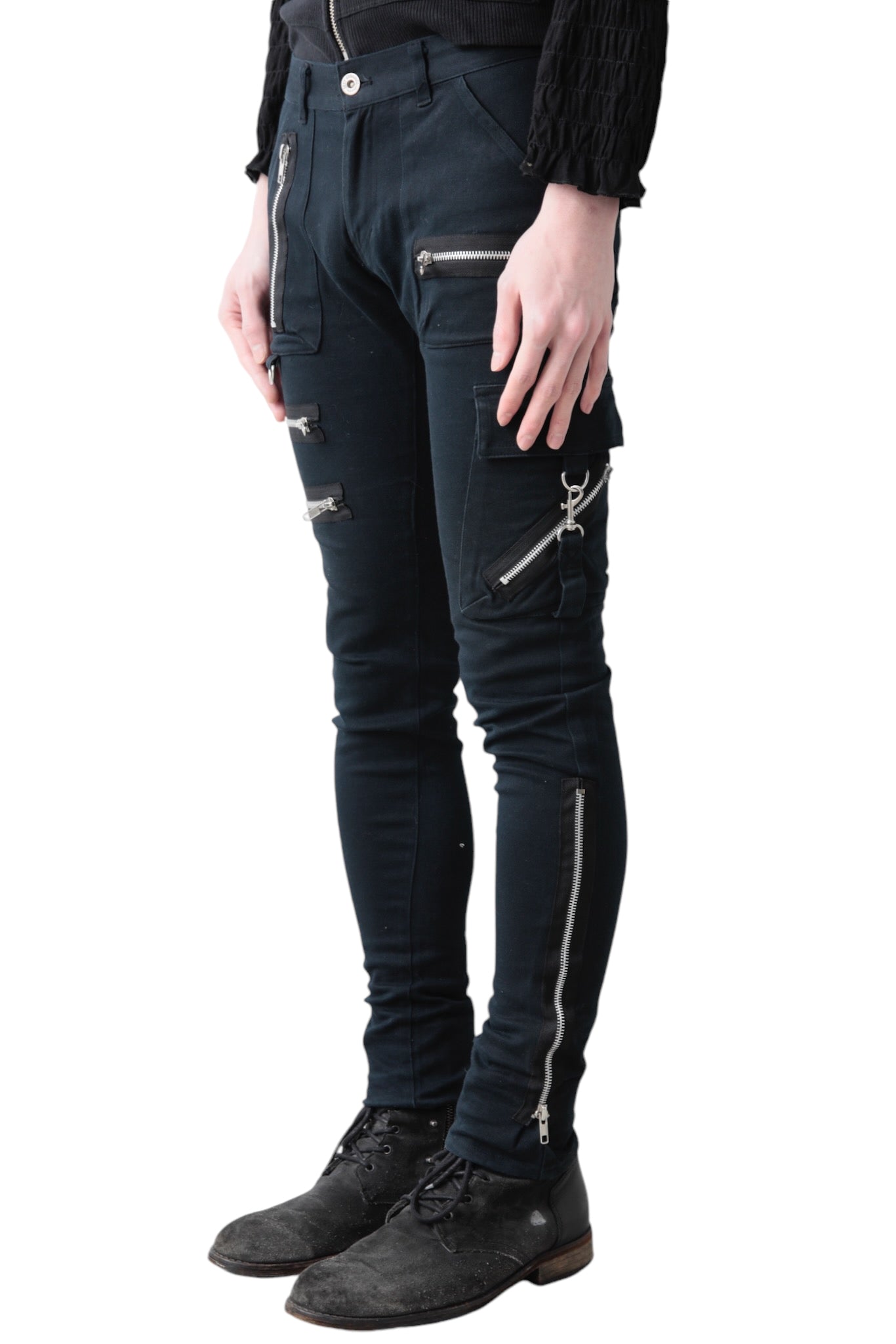 SEXY DYNAMITE LONDON ZIP BONDAGE PANTS