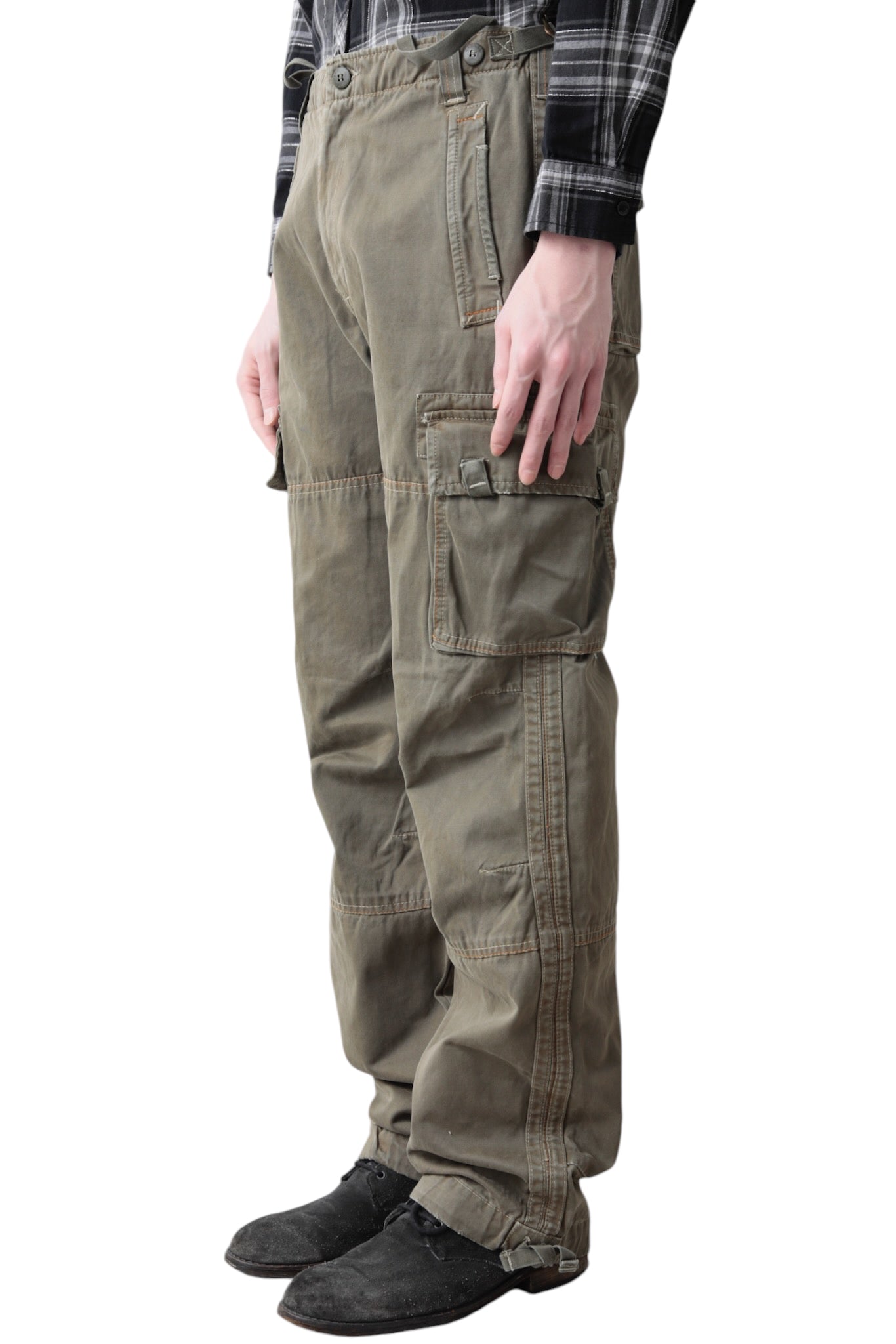 STRAIGHT CARGO PANTS