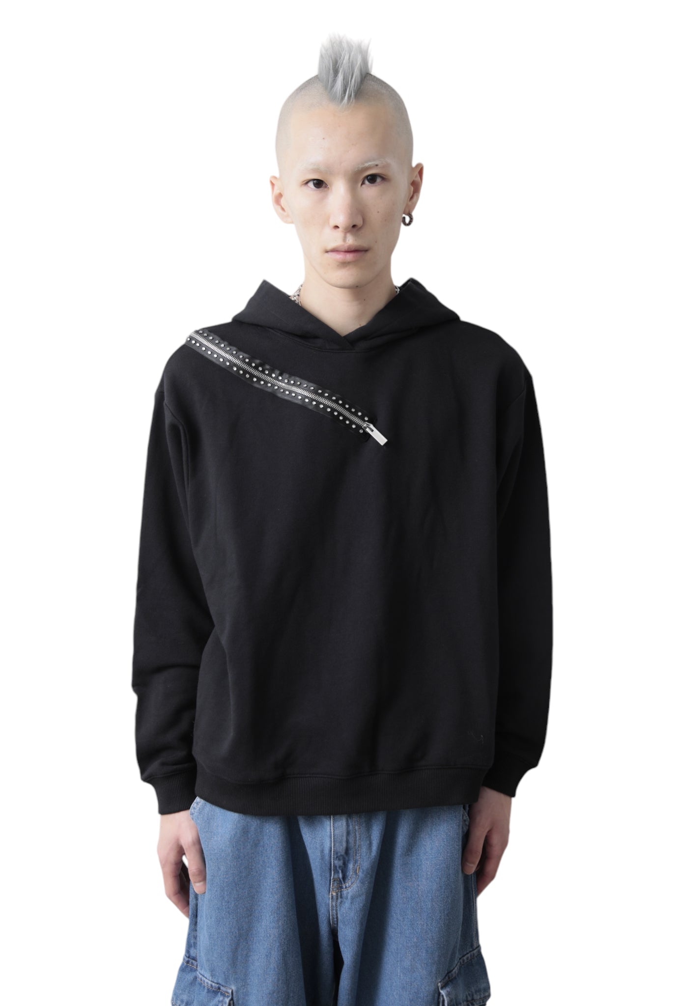 CHRISTOPHER KANE DECORATIVE ZIP HOODIE