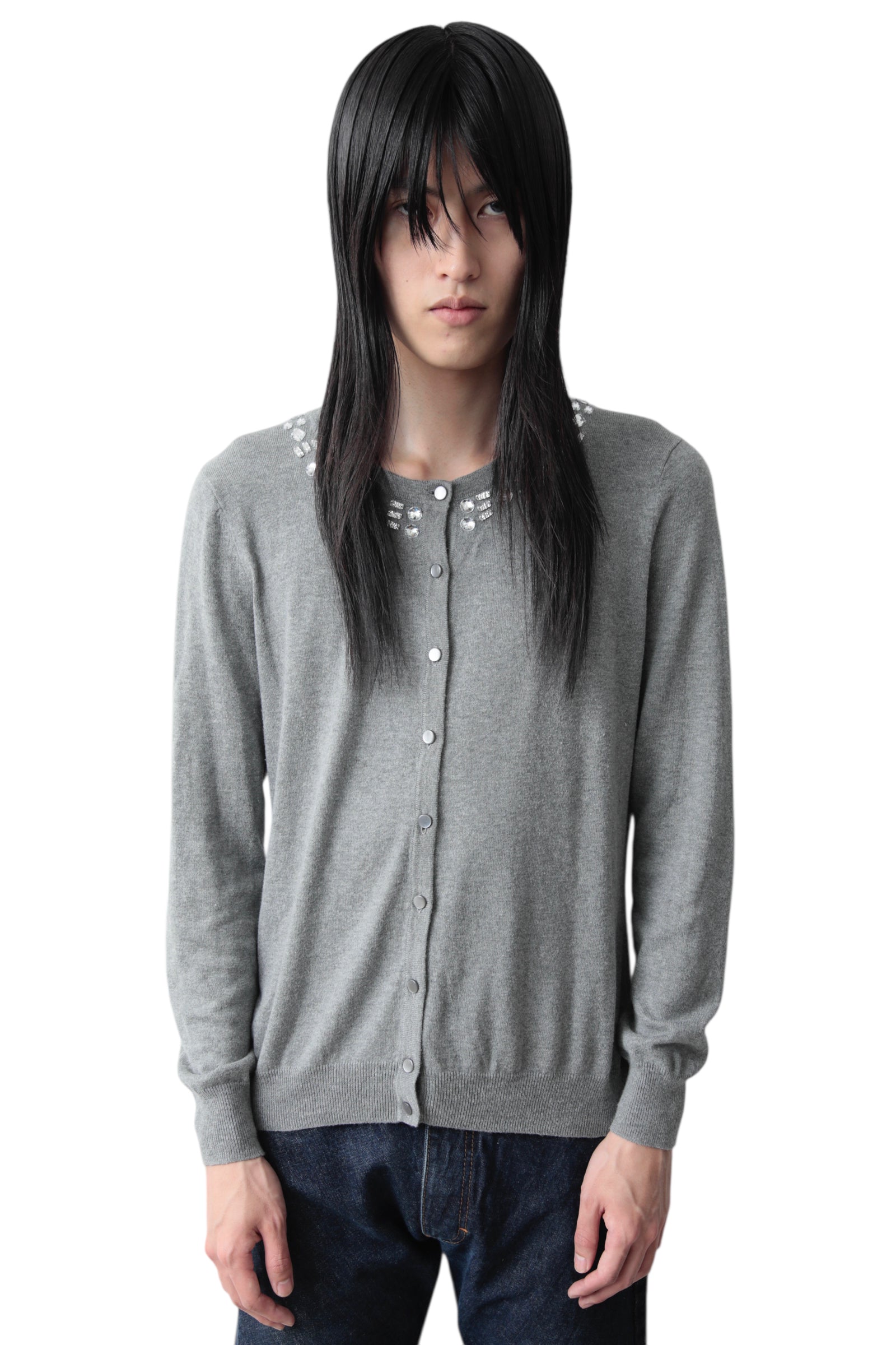 BIJOU BUTTON UP CARDIGAN