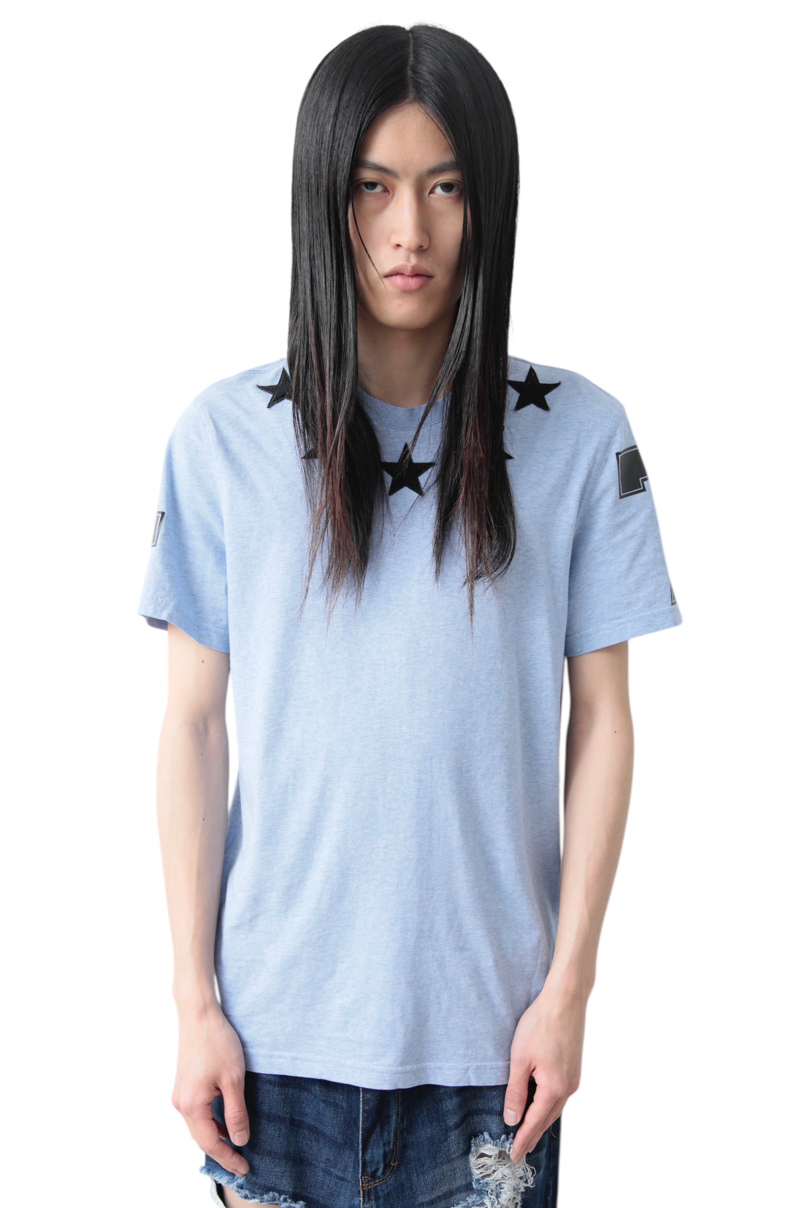 GIVENCHY BY RICCARDO TISCI STAR PATCH T-SHIRT