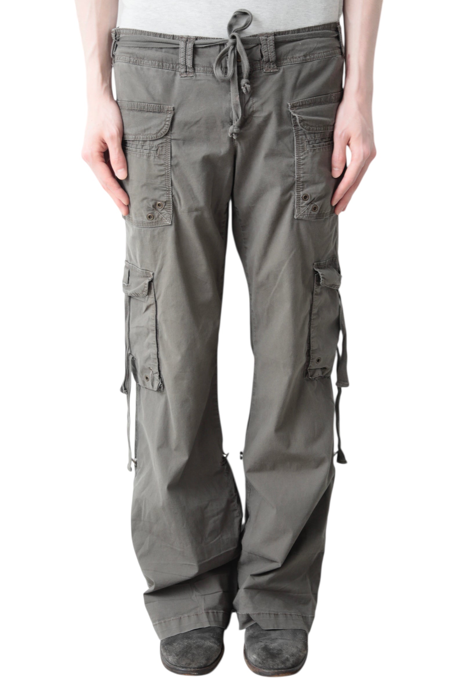 DRAW CORD CARGO PANTS