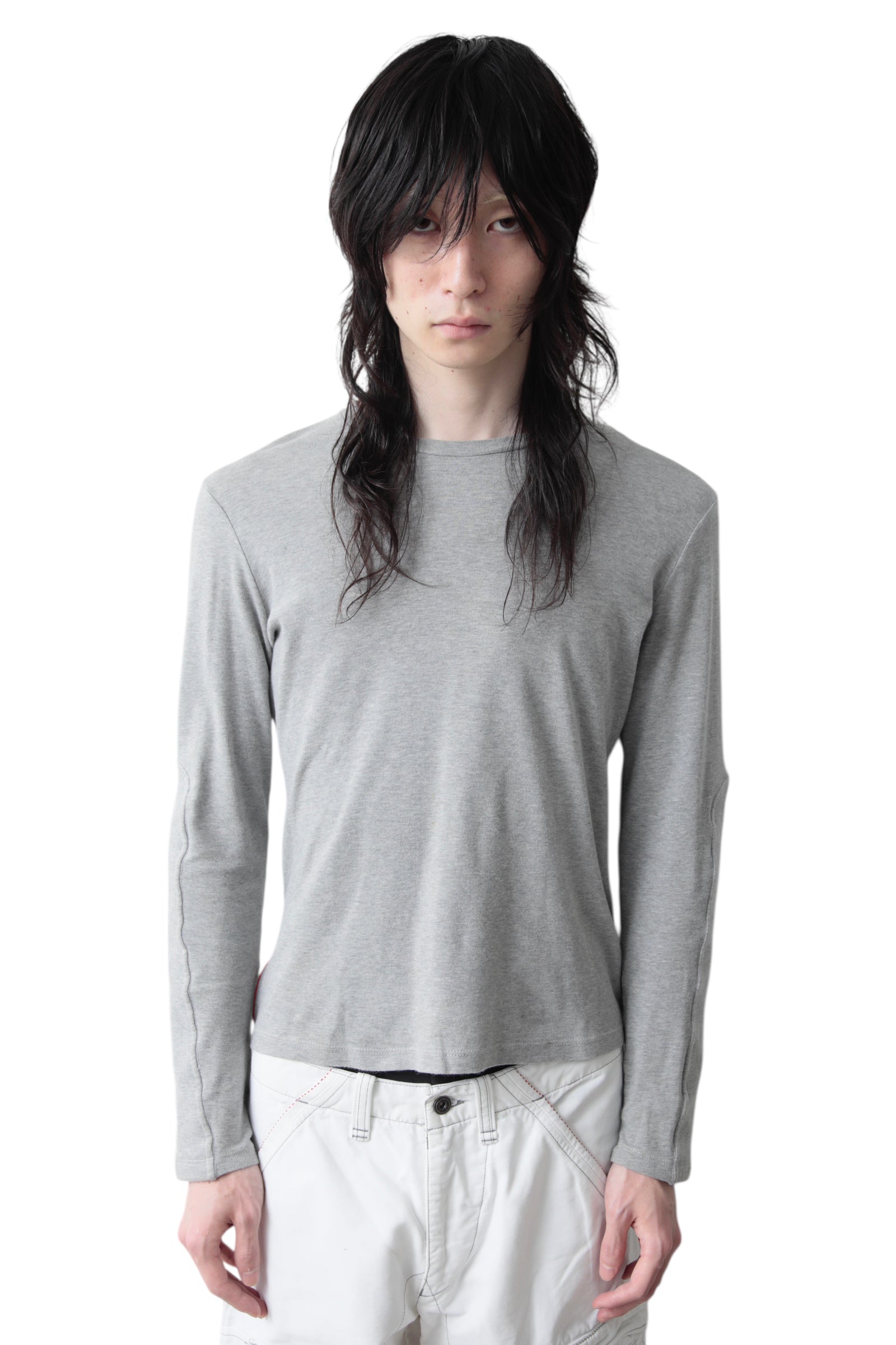 PRADA SPORT PADDED LONG SLEEVE T-SHIRT