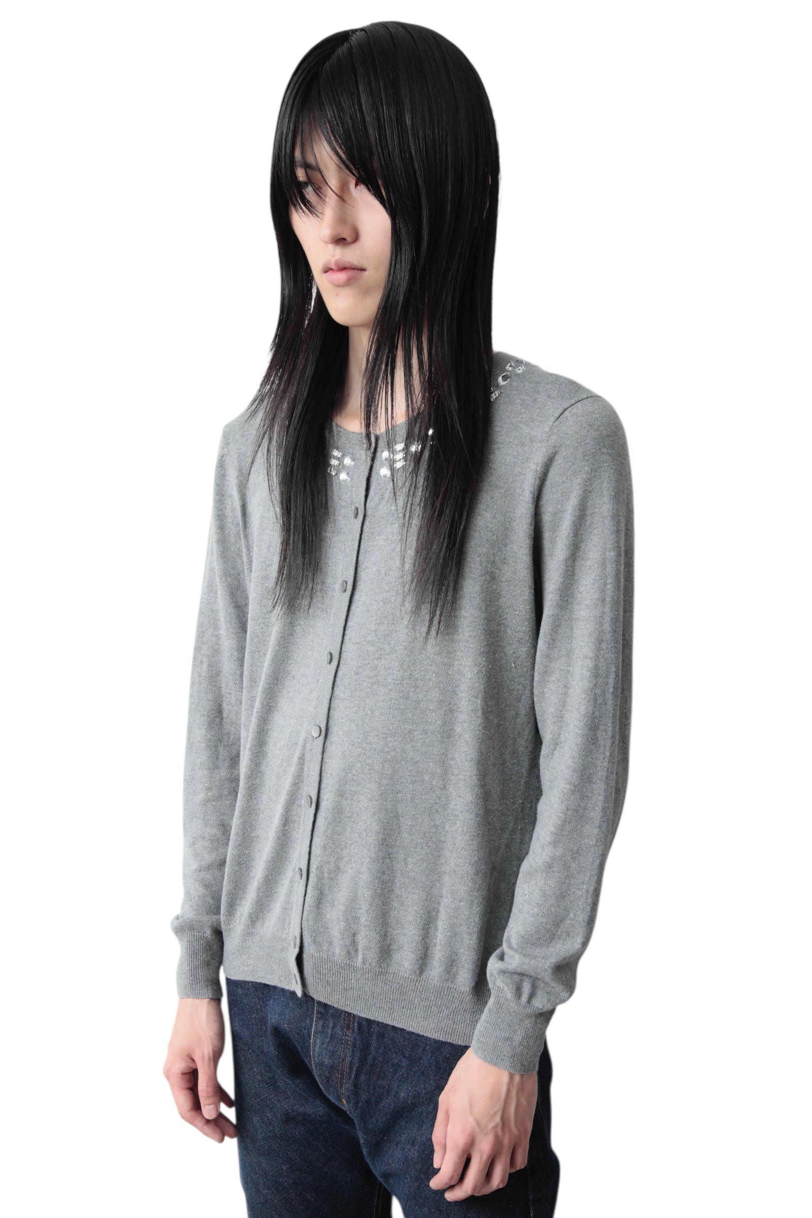 BIJOU BUTTON UP CARDIGAN