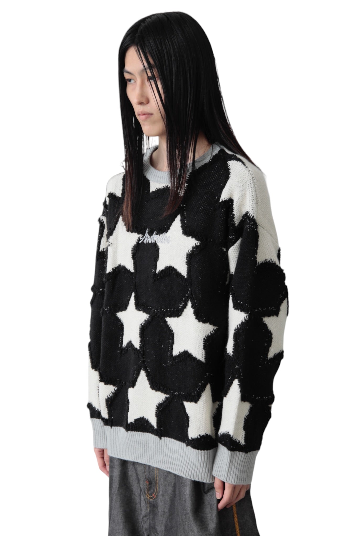 BI COLOR STAR SWEATER