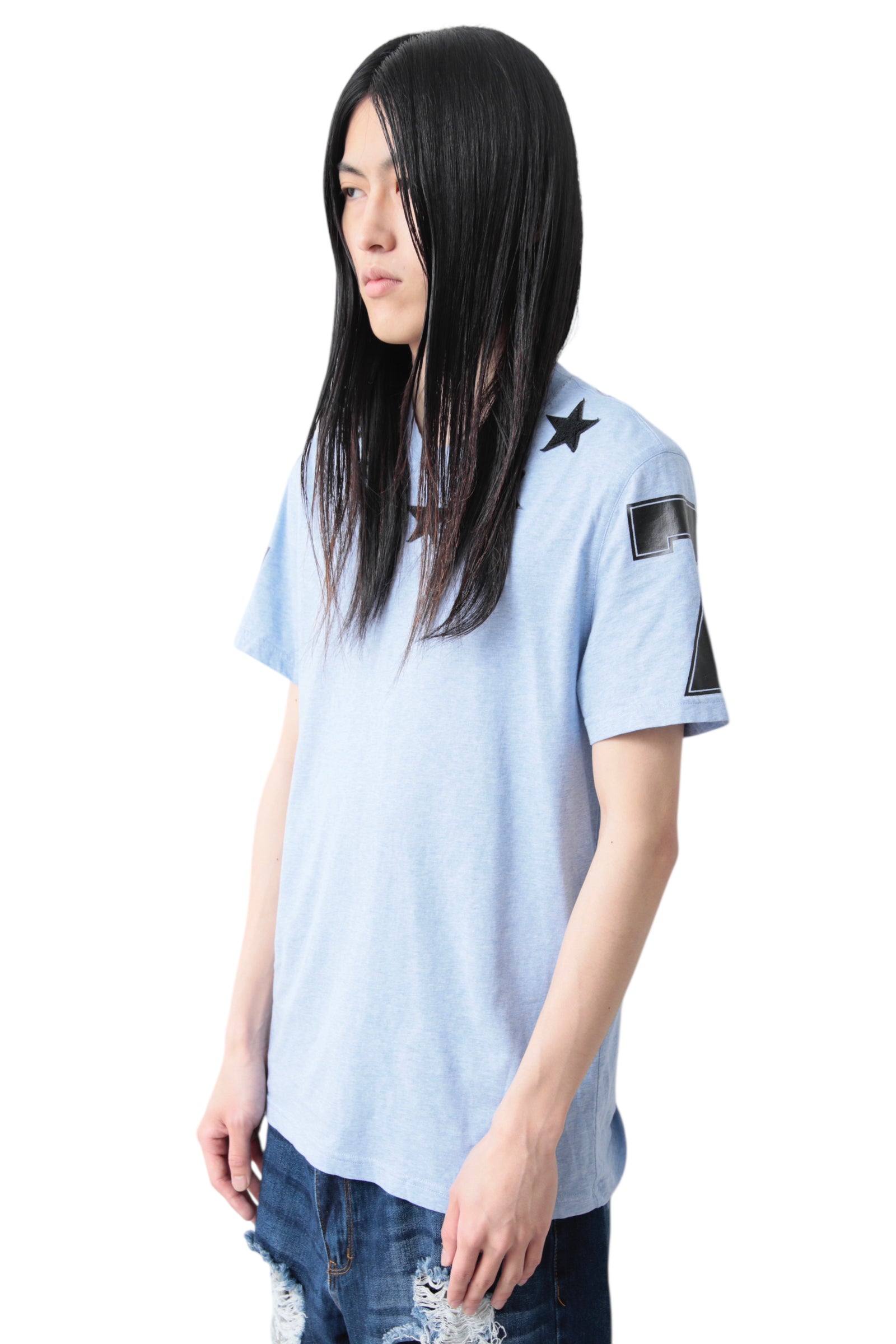 GIVENCHY BY RICCARDO TISCI STAR PATCH T-SHIRT
