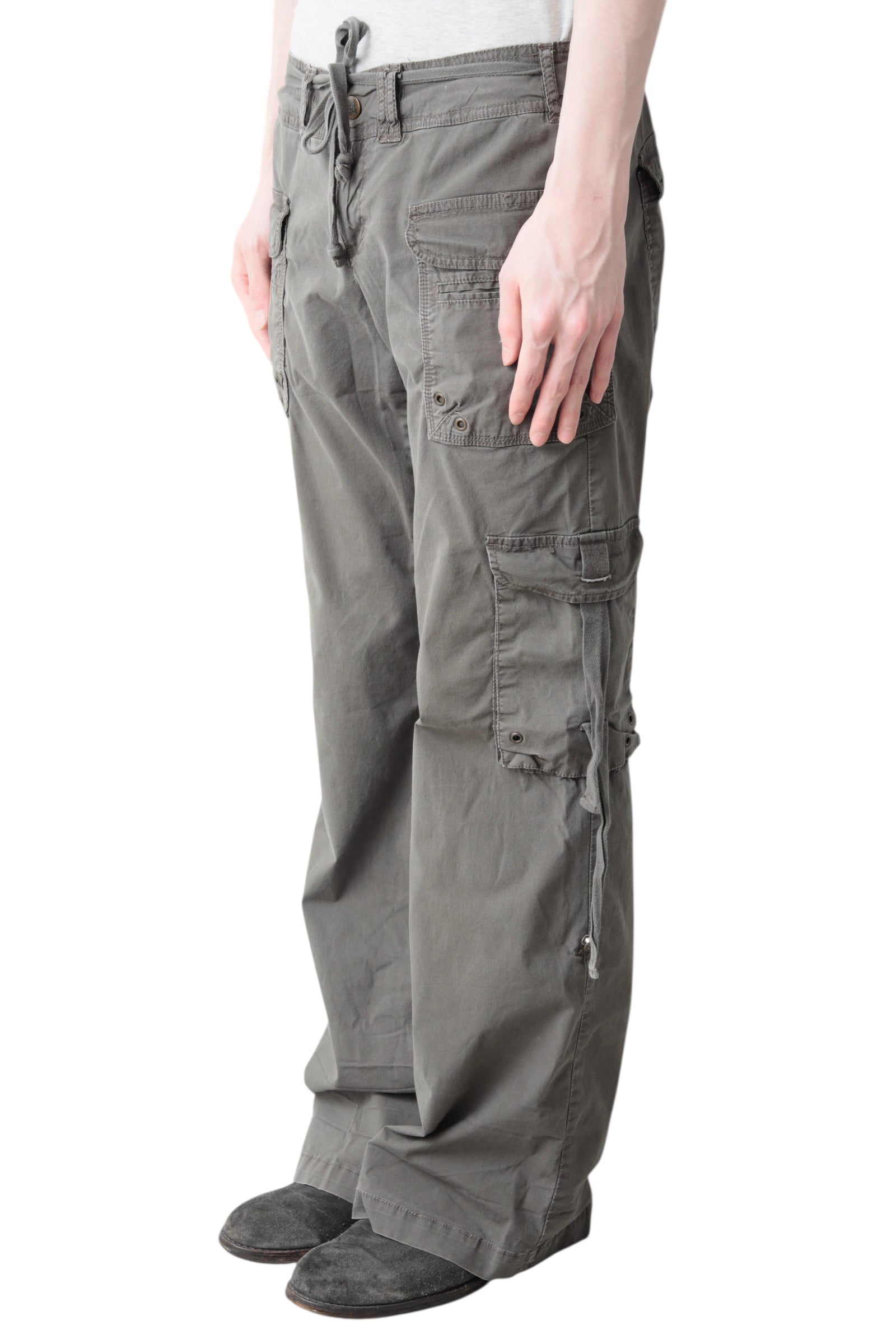 DRAW CORD CARGO PANTS