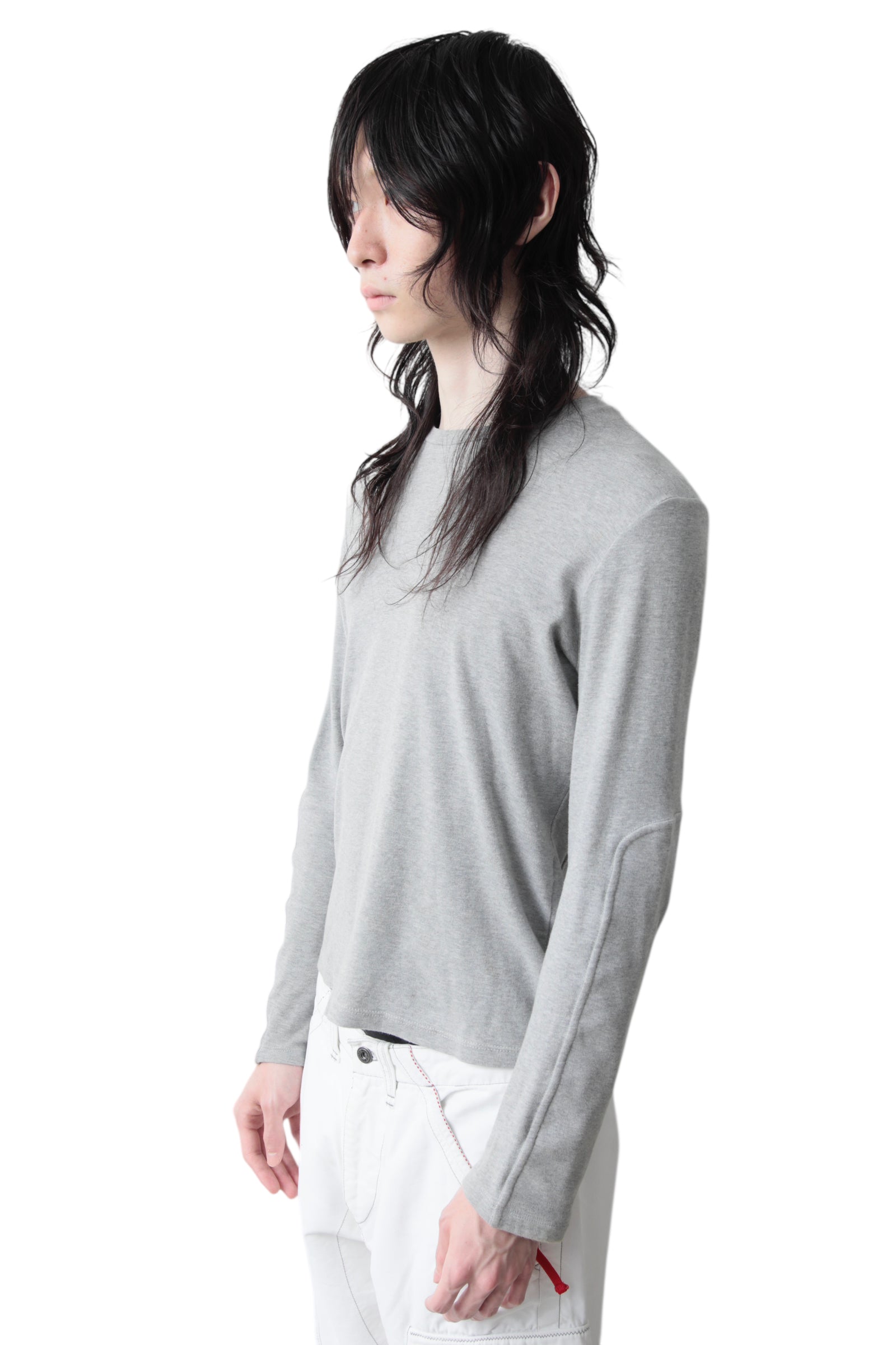 PRADA SPORT PADDED LONG SLEEVE T-SHIRT