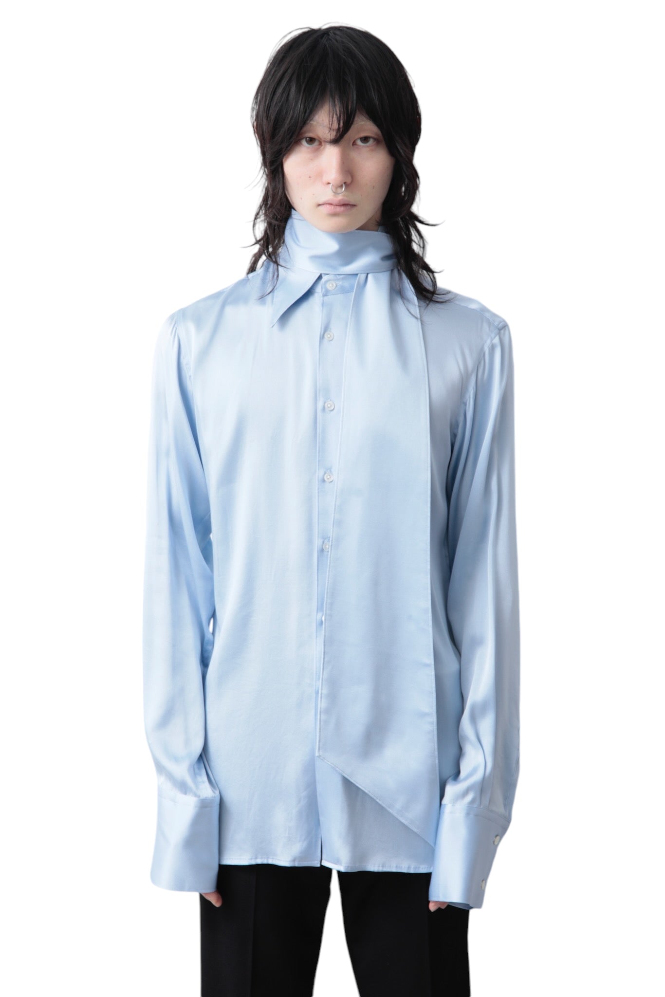 KEISUKEYOSHIDA LONG COLLAR SHIRT