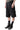 BLACK CARGO DENIM SHORTS