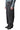 DAMAGED BLACK BAGGY DENIM PANTS